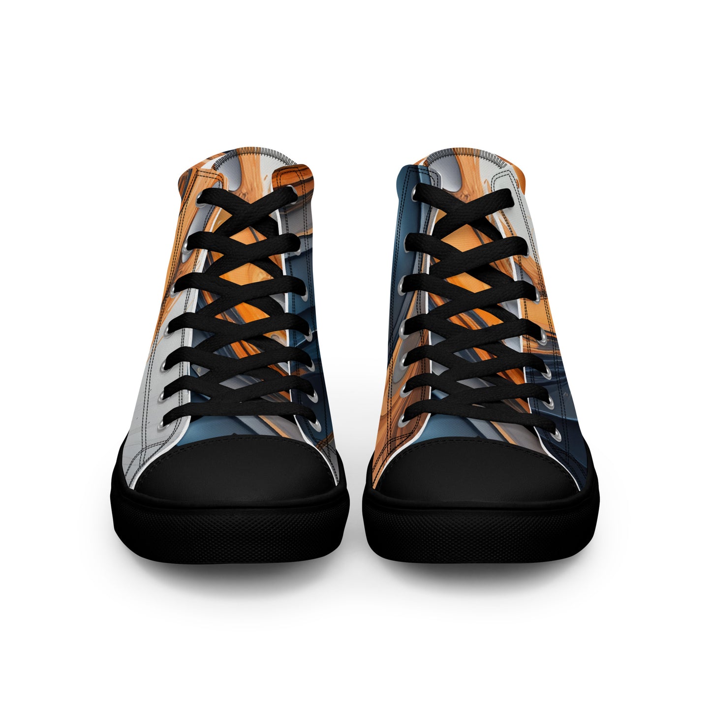 Men’s high top canvas shoes