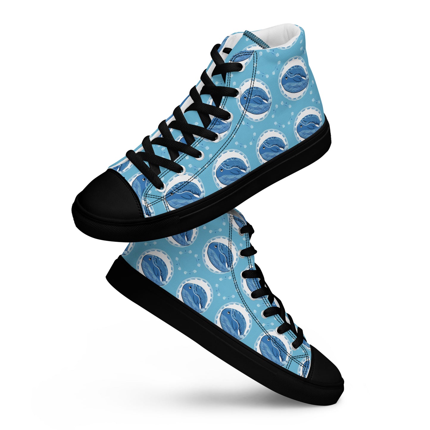 Men’s high top canvas shoes