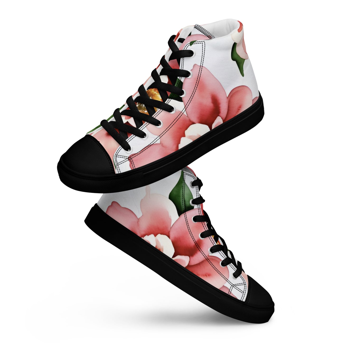 Men’s high top canvas shoes