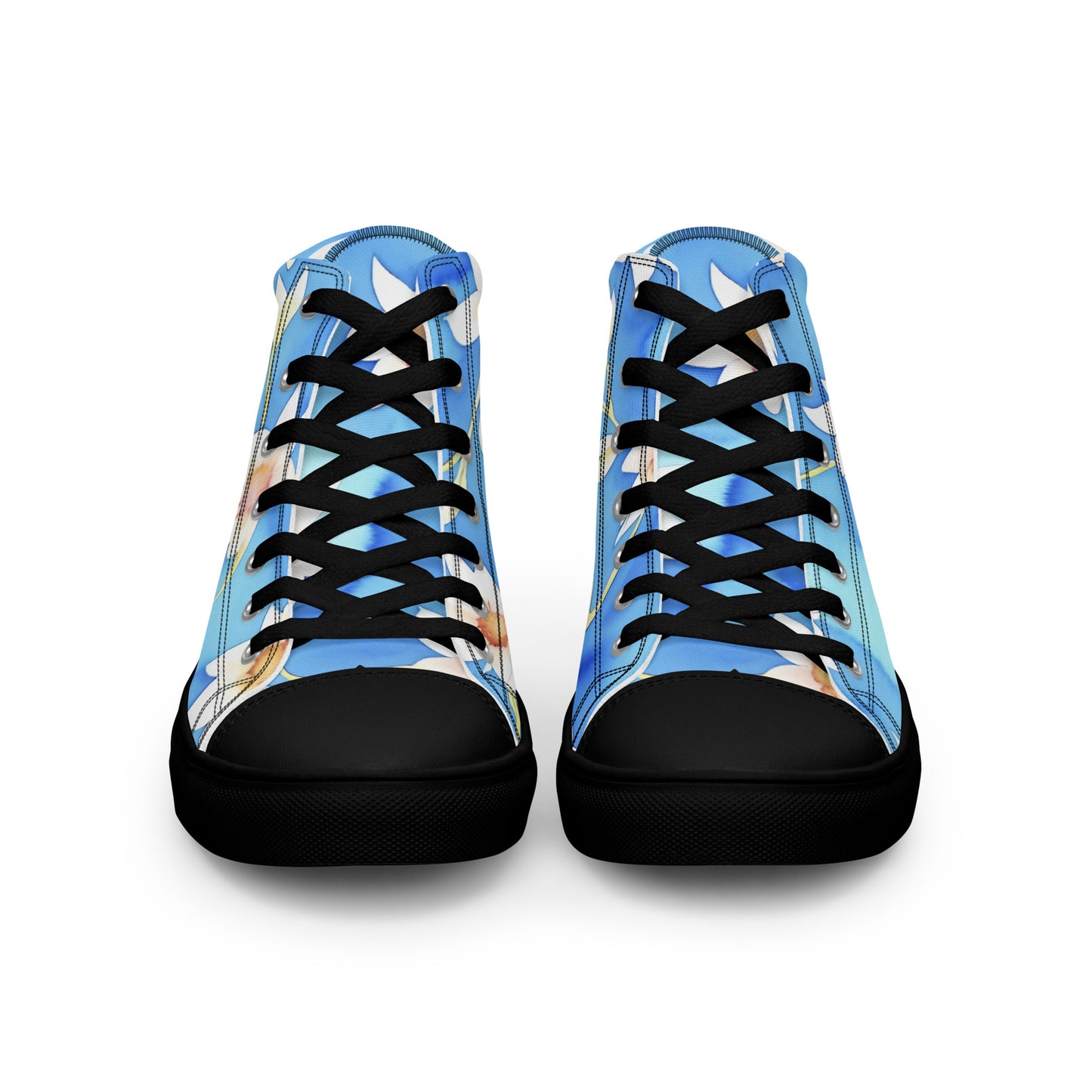 Men’s high top canvas shoes