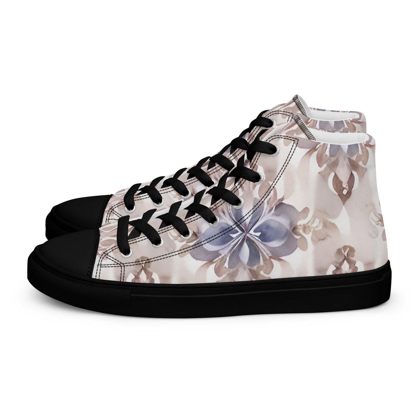 Men’s high top canvas shoes