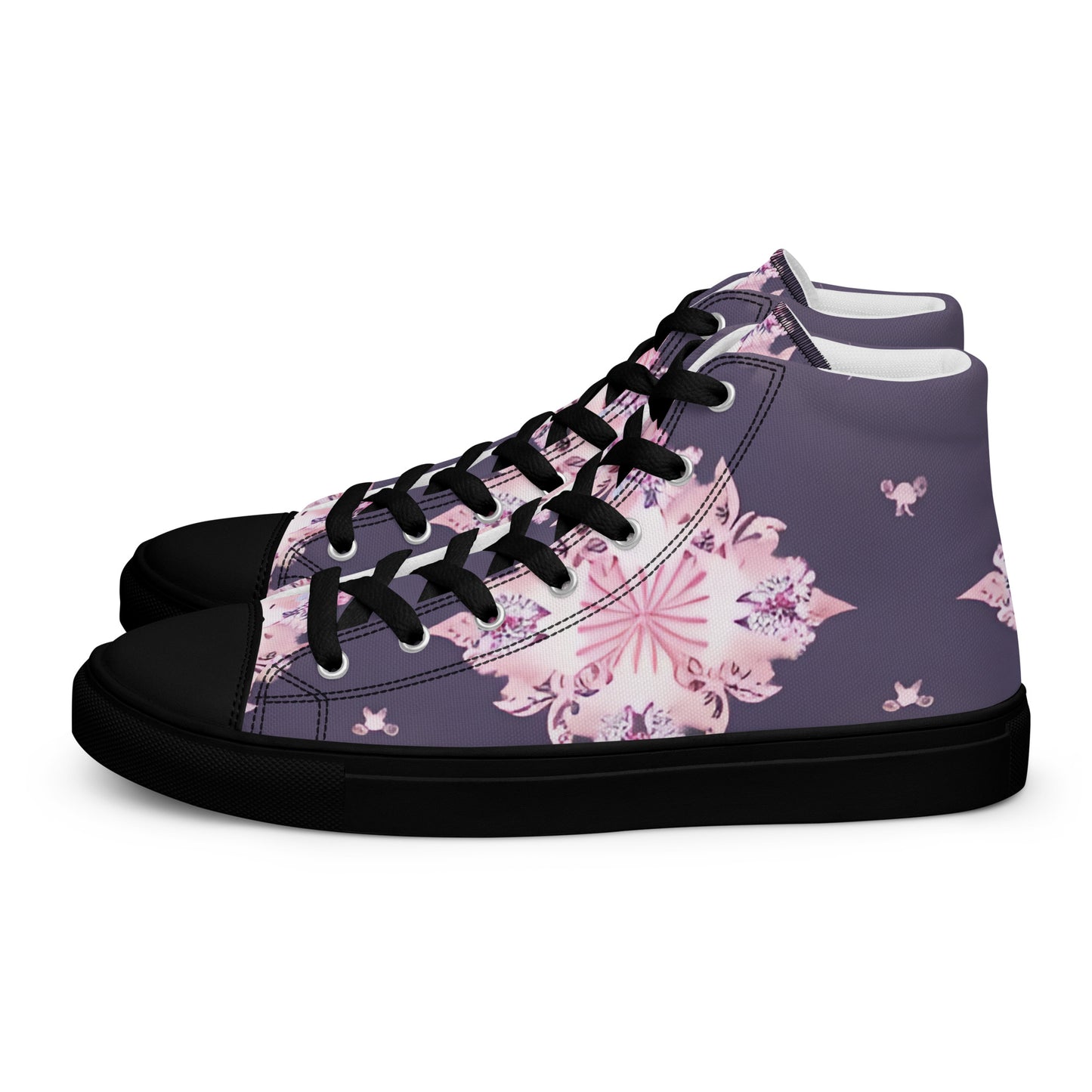 Men’s high top canvas shoes