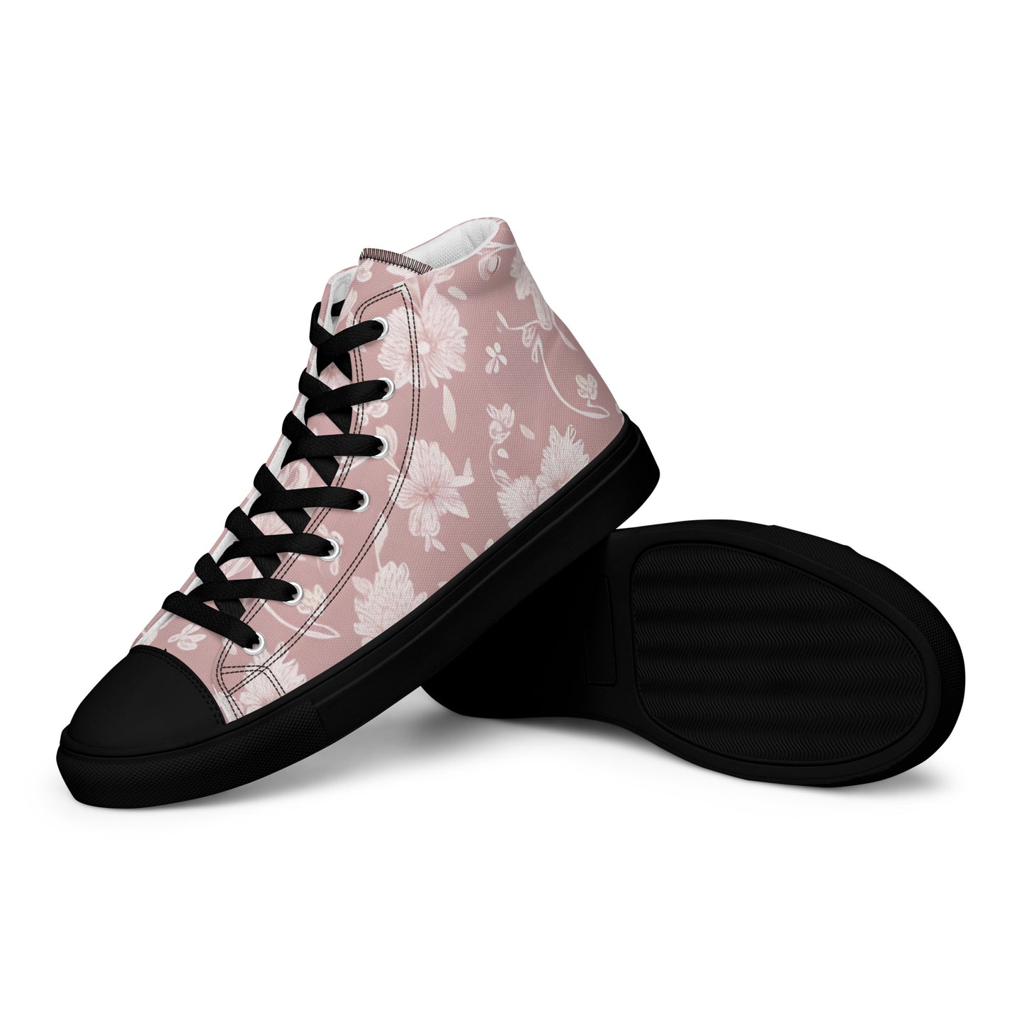 Men’s high top canvas shoes