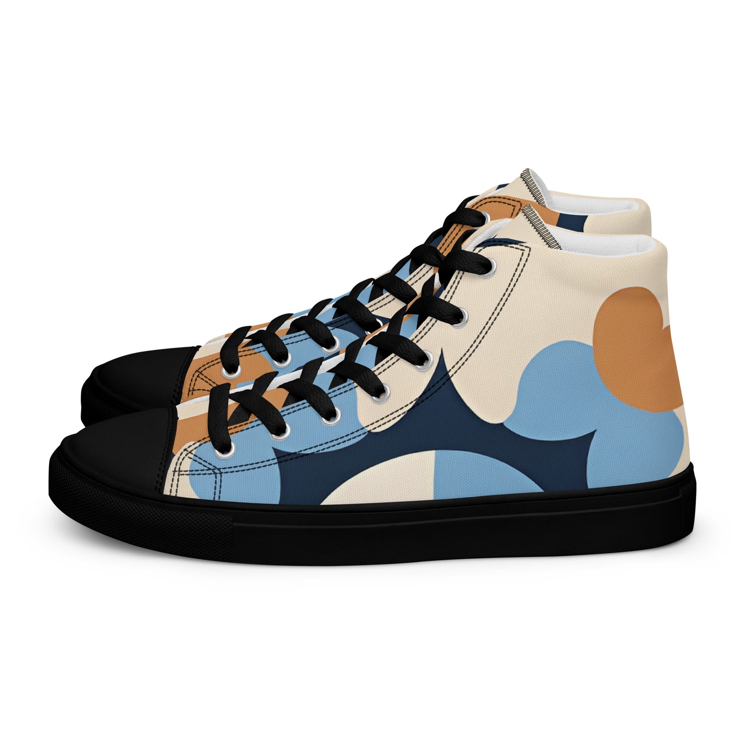 Men’s high top canvas shoes