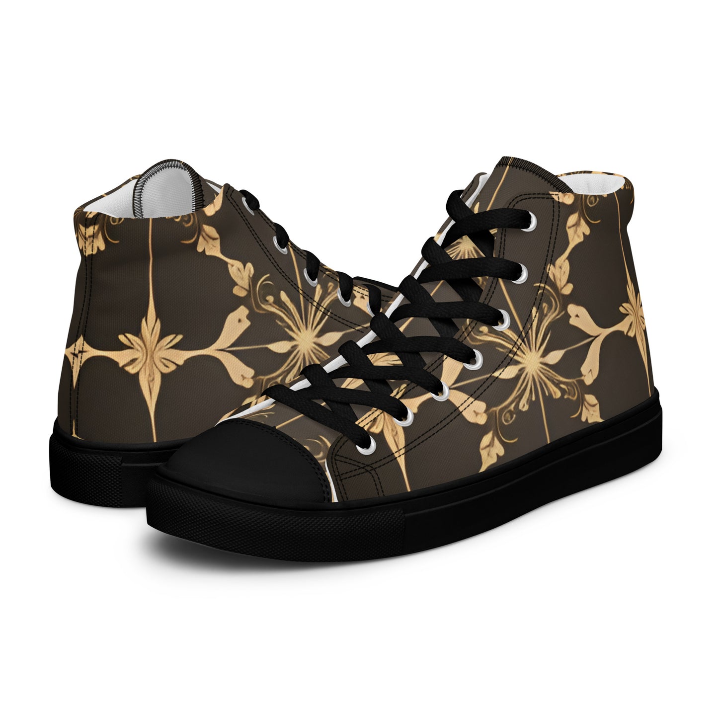 Men’s high top canvas shoes