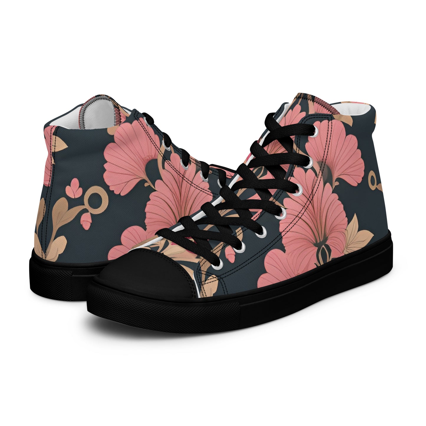 Men’s high top canvas shoes