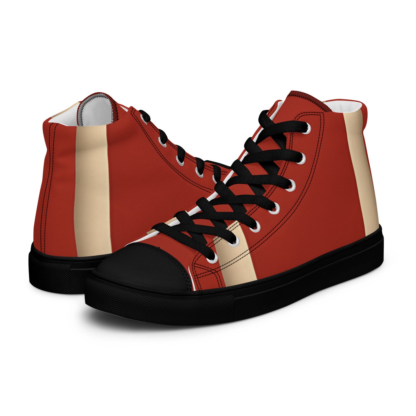 Men’s high top canvas shoes