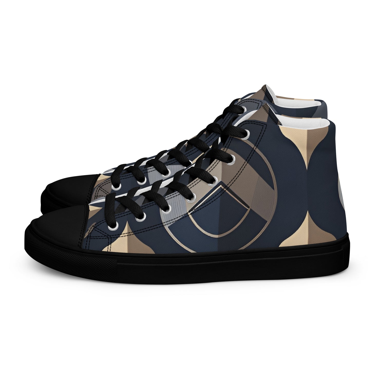 Men’s high top canvas shoes