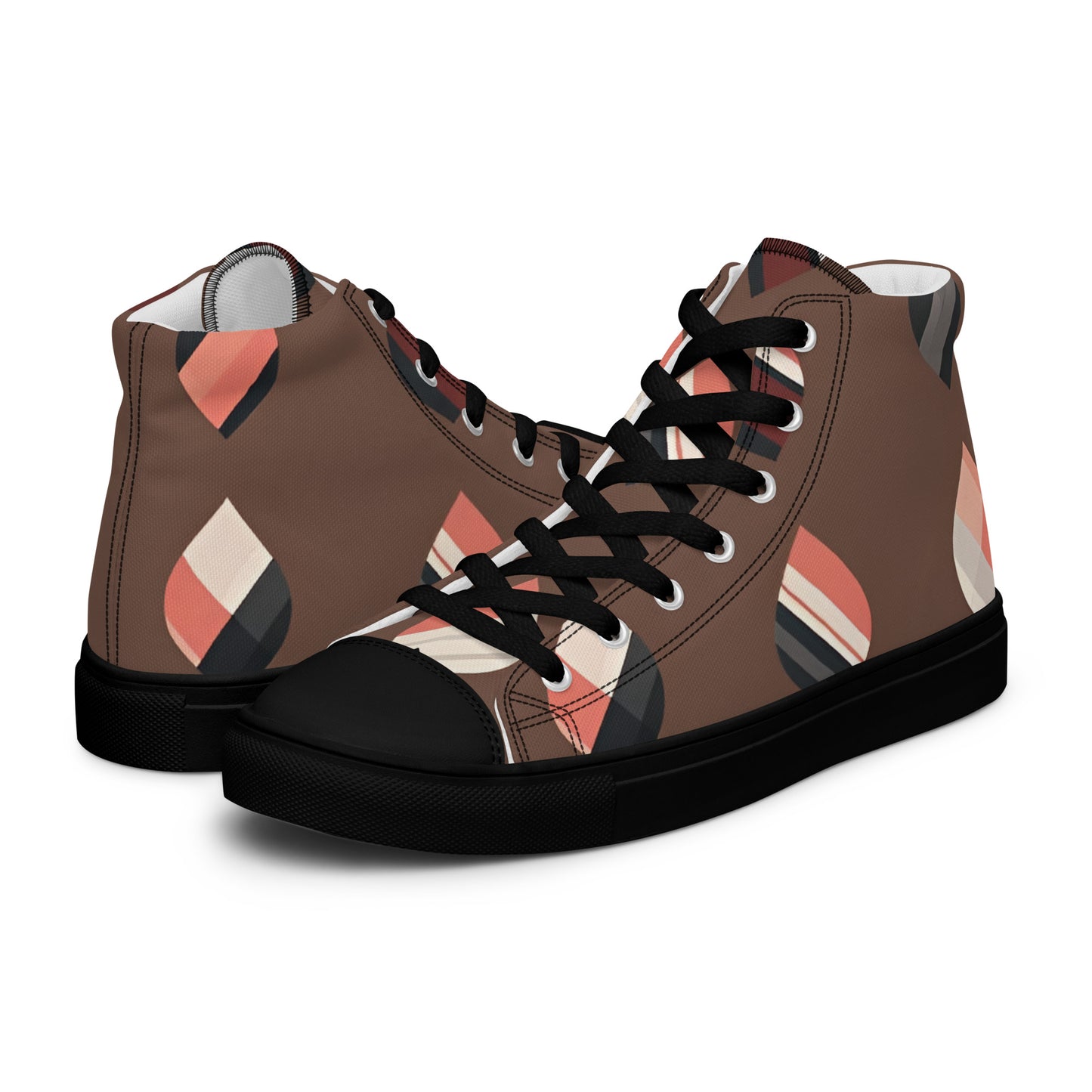 Men’s high top canvas shoes