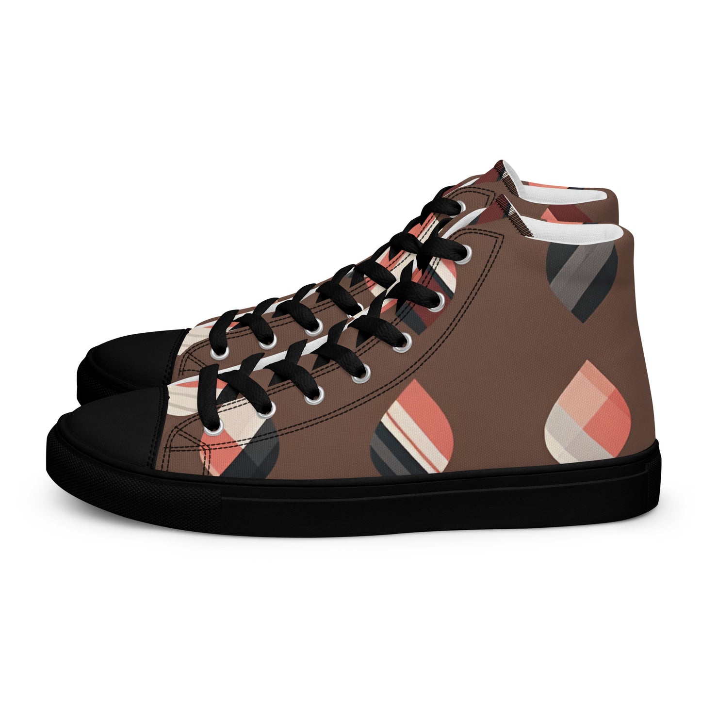 Men’s high top canvas shoes