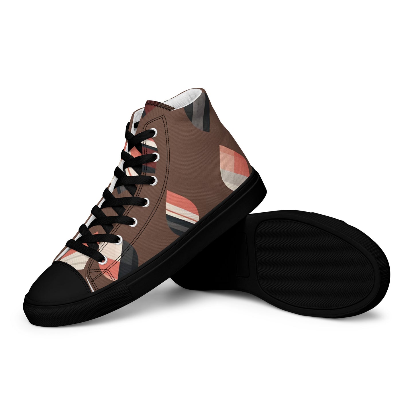 Men’s high top canvas shoes