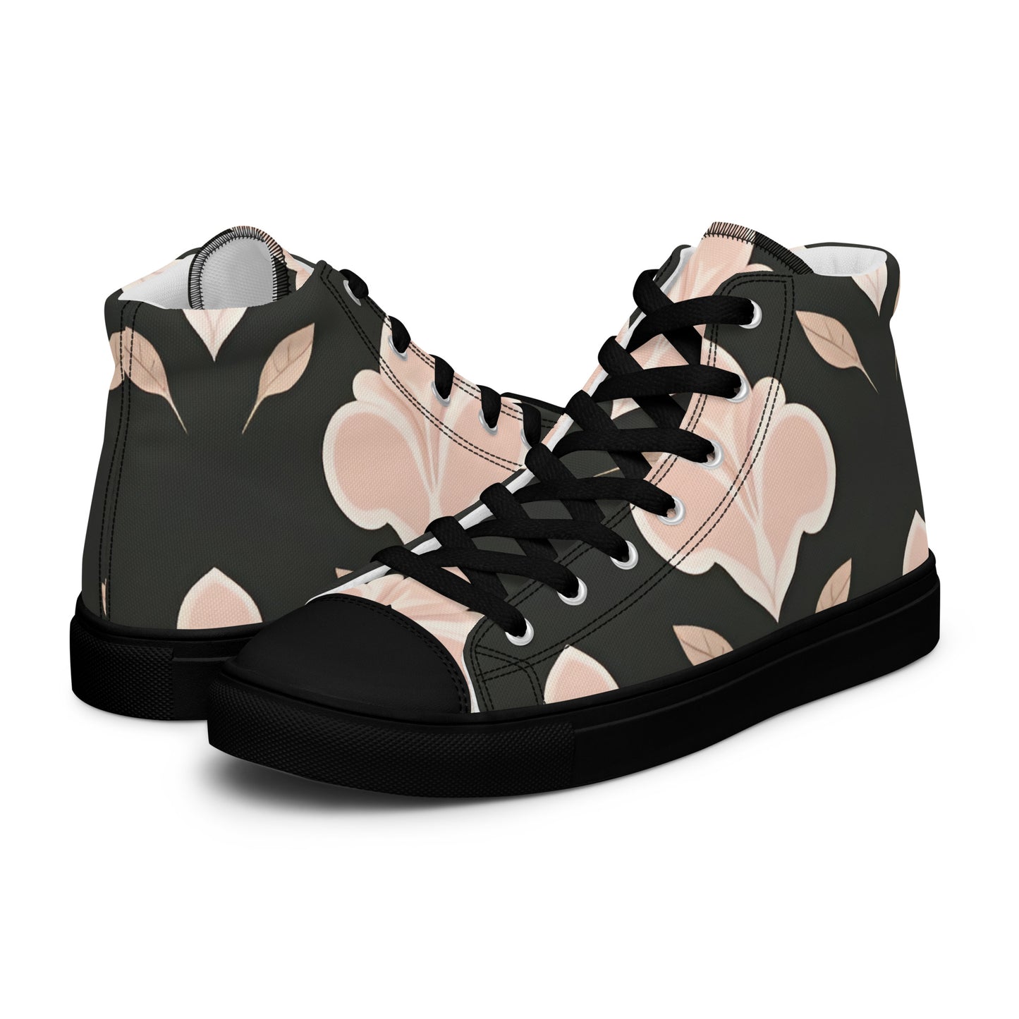 Men’s high top canvas shoes