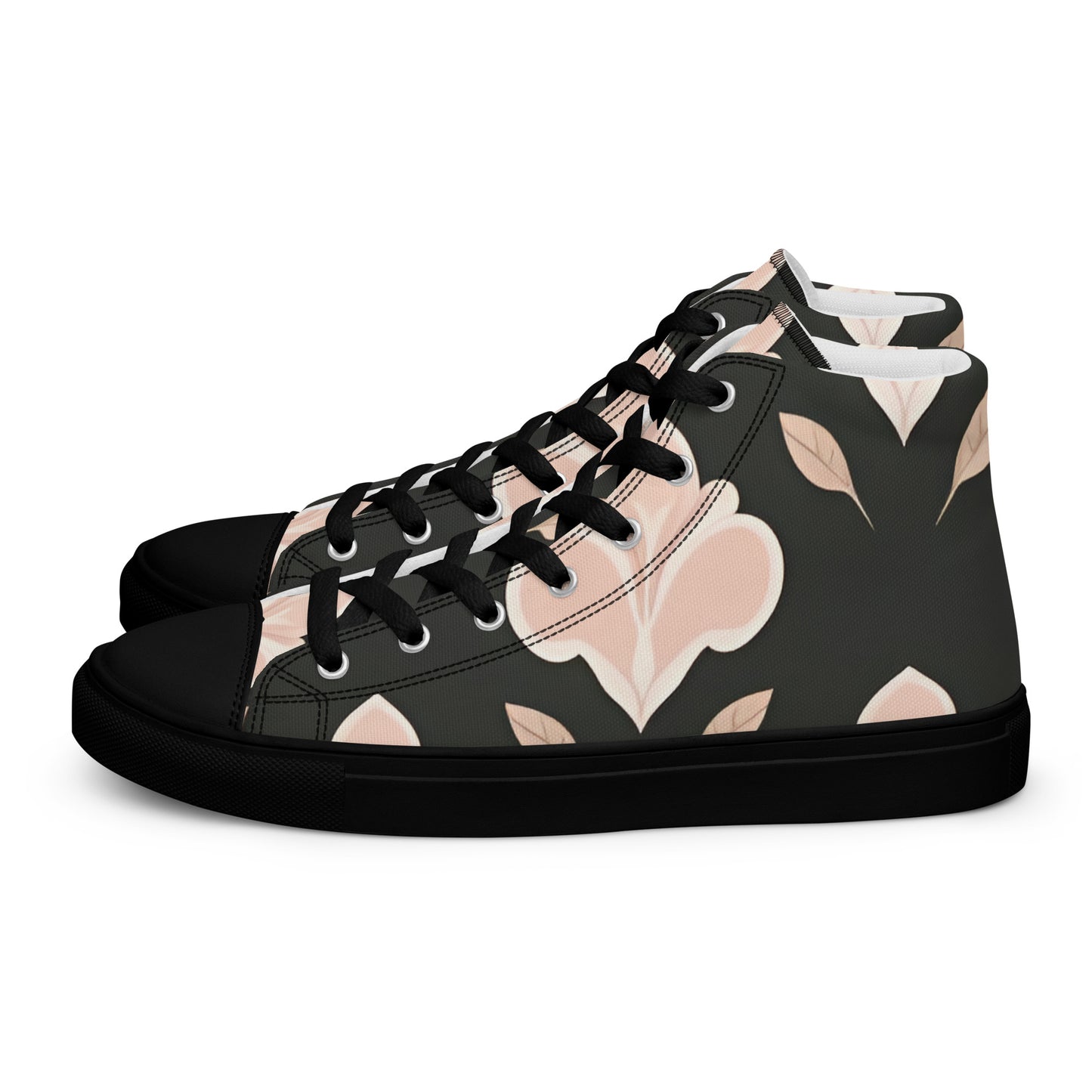 Men’s high top canvas shoes