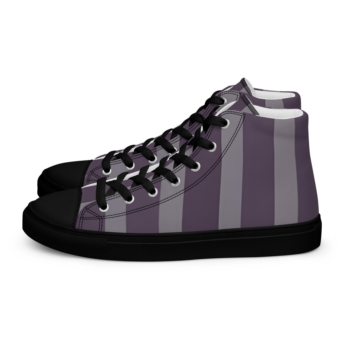 Men’s high top canvas shoes