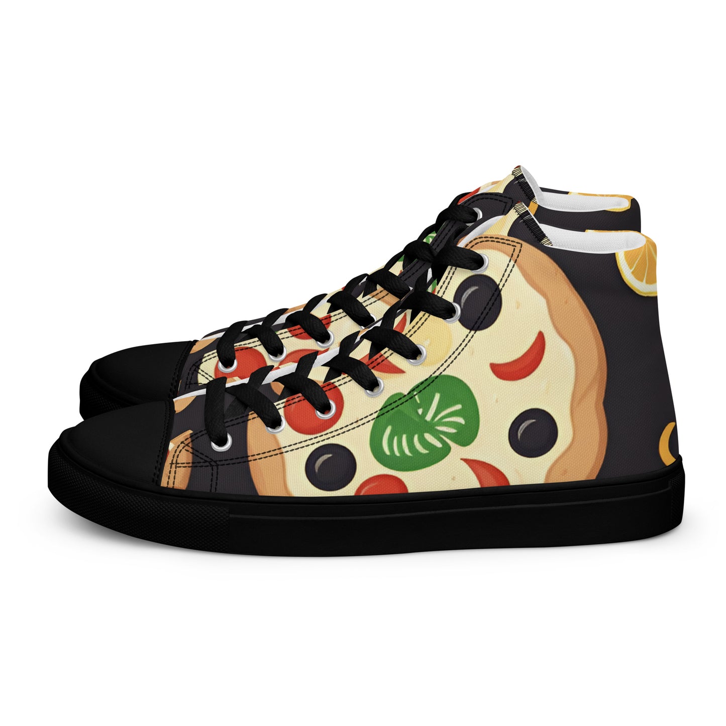 Men’s high top canvas shoes