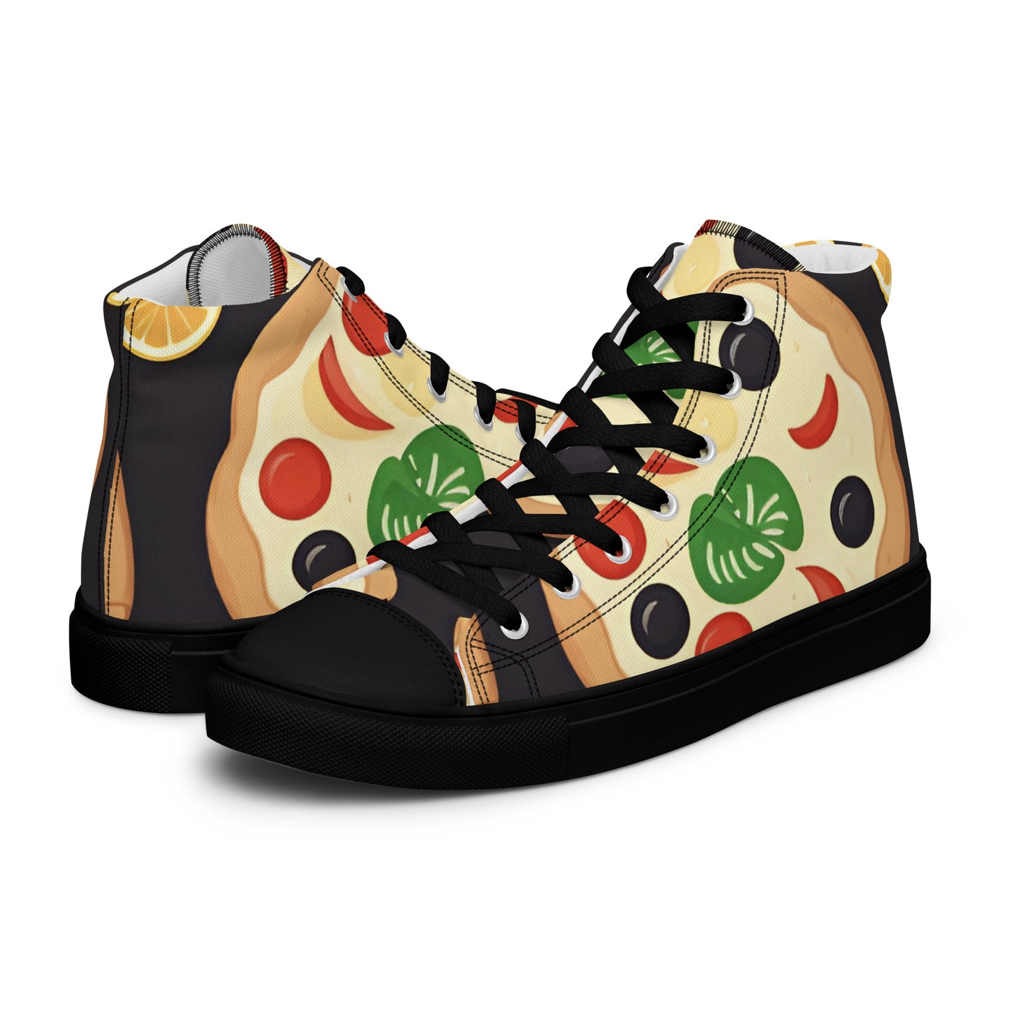 Men’s high top canvas shoes