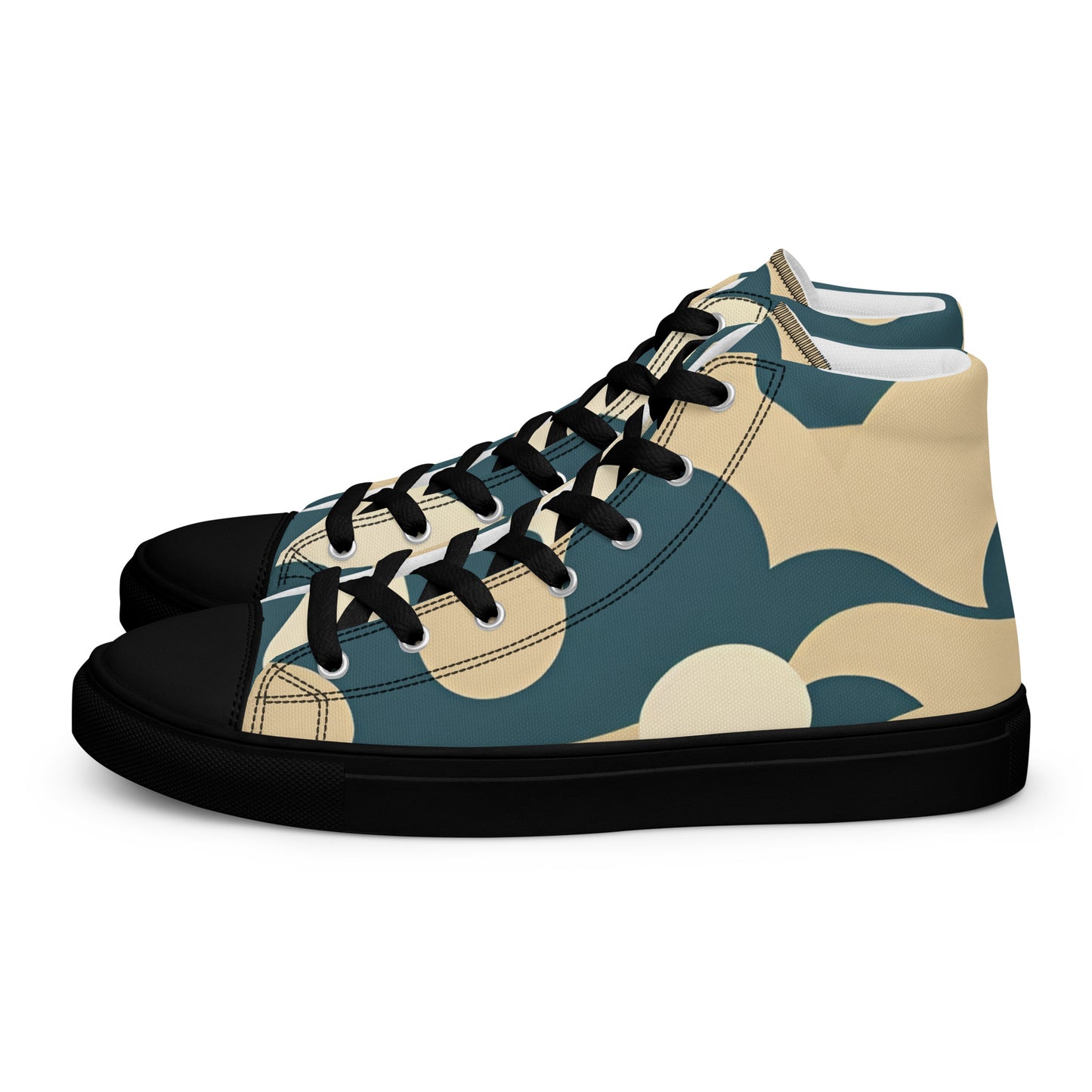 Men’s high top canvas shoes