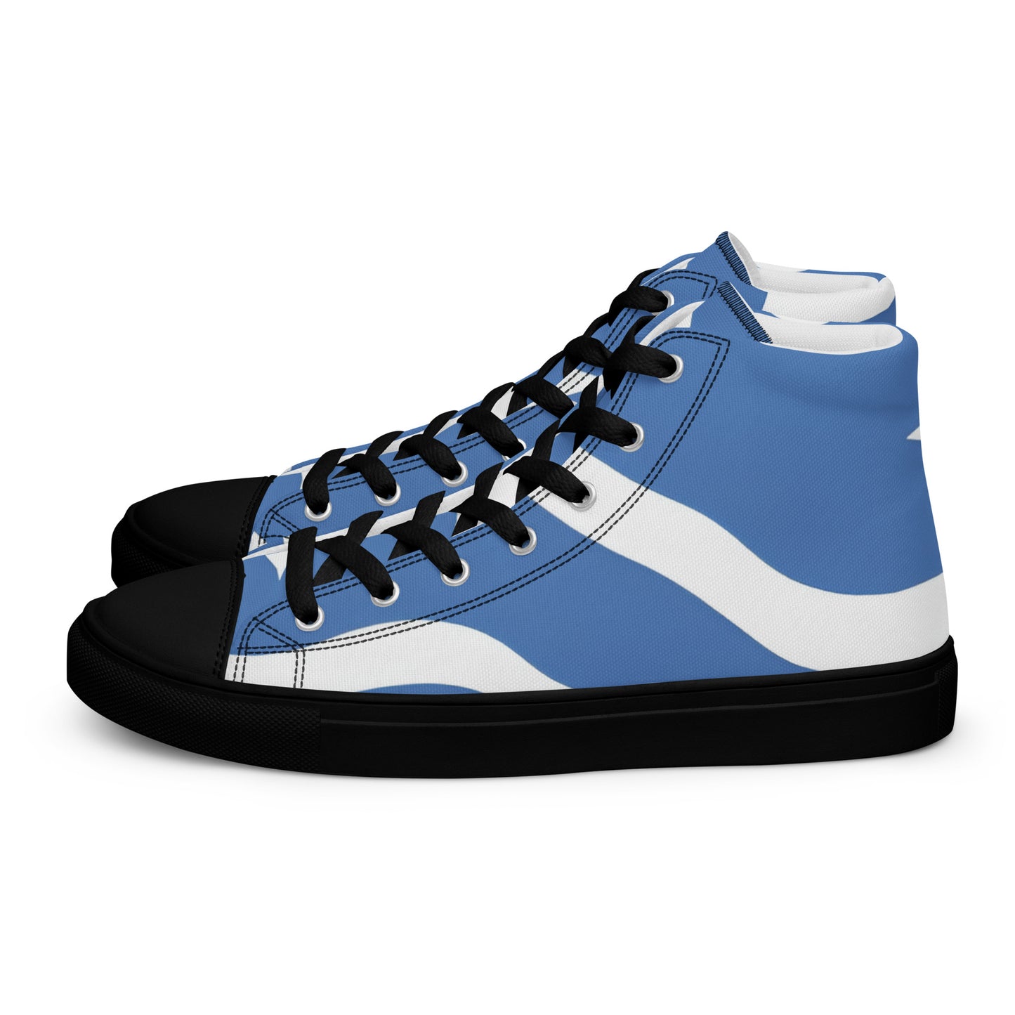 Men’s high top canvas shoes