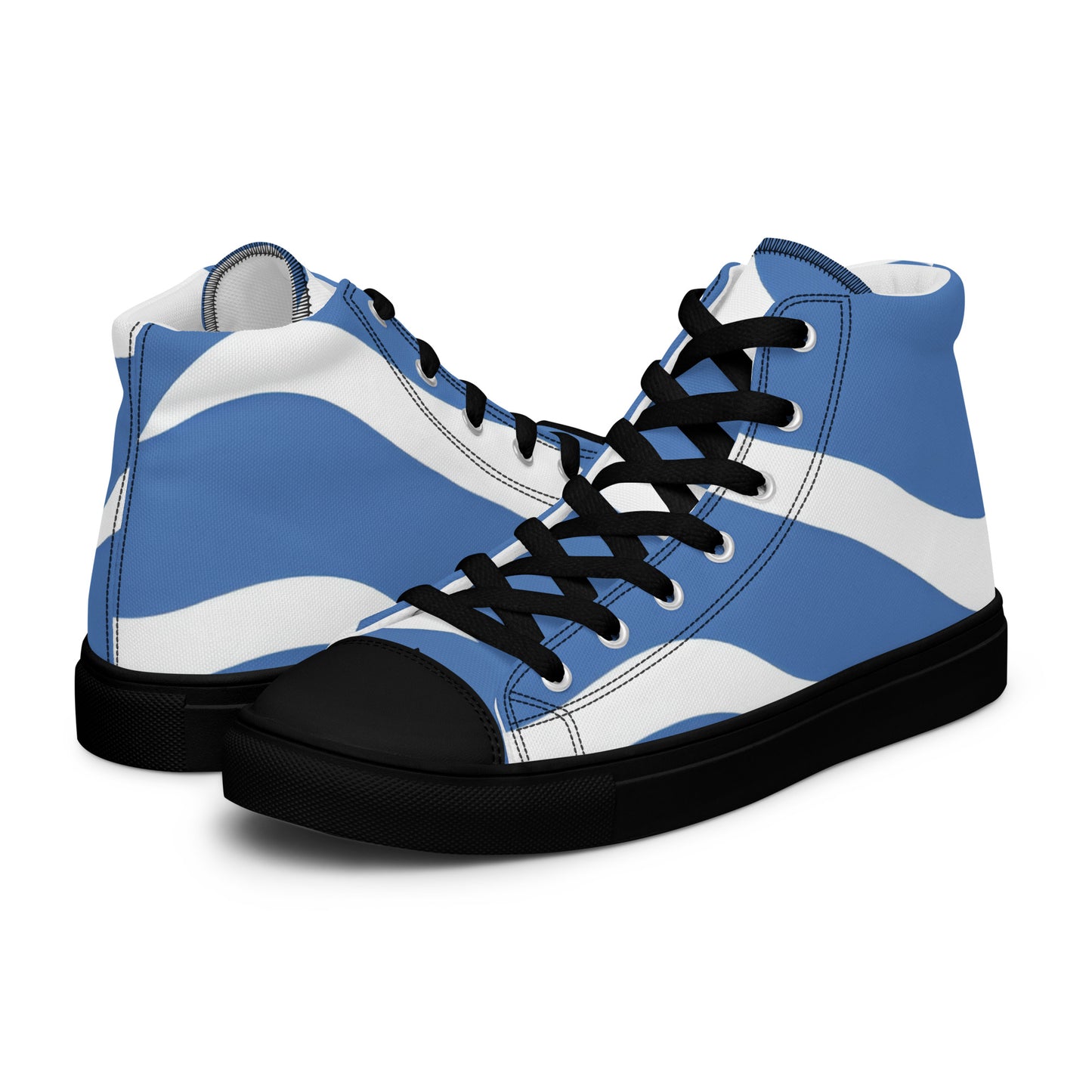 Men’s high top canvas shoes