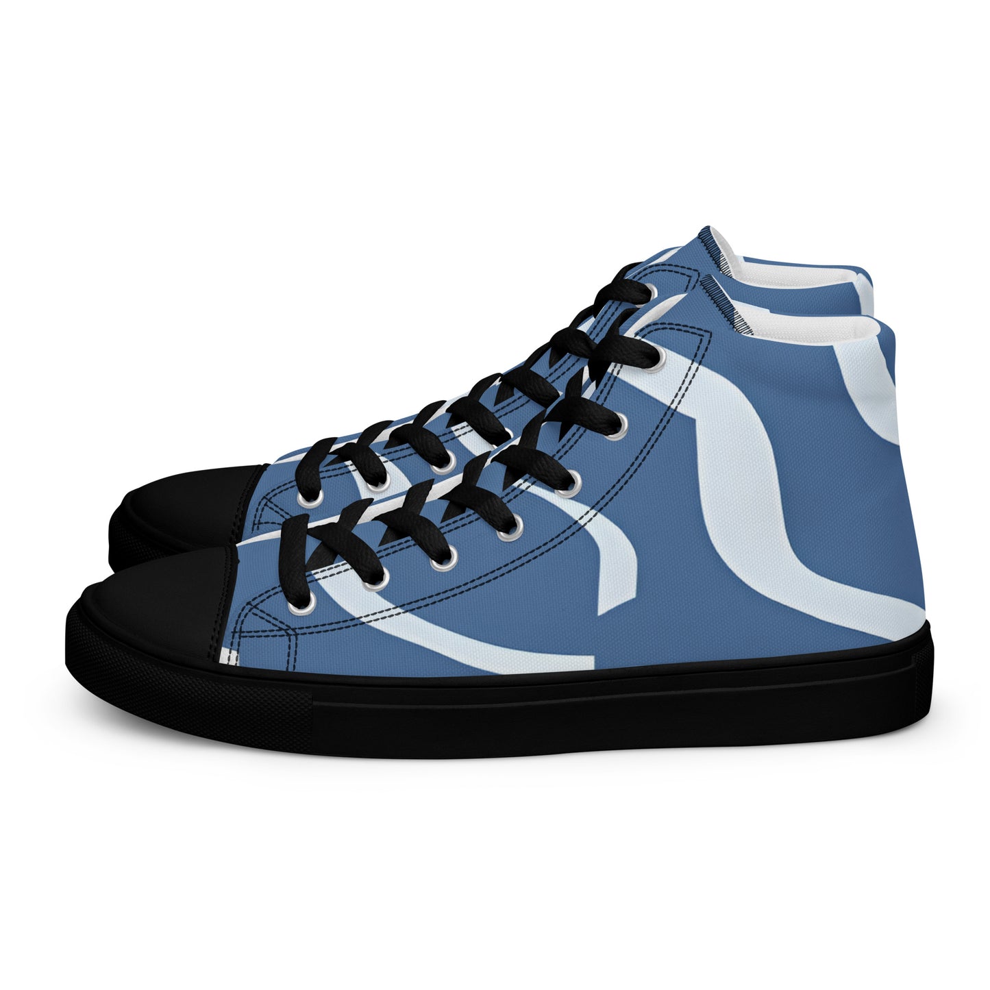 Men’s high top canvas shoes