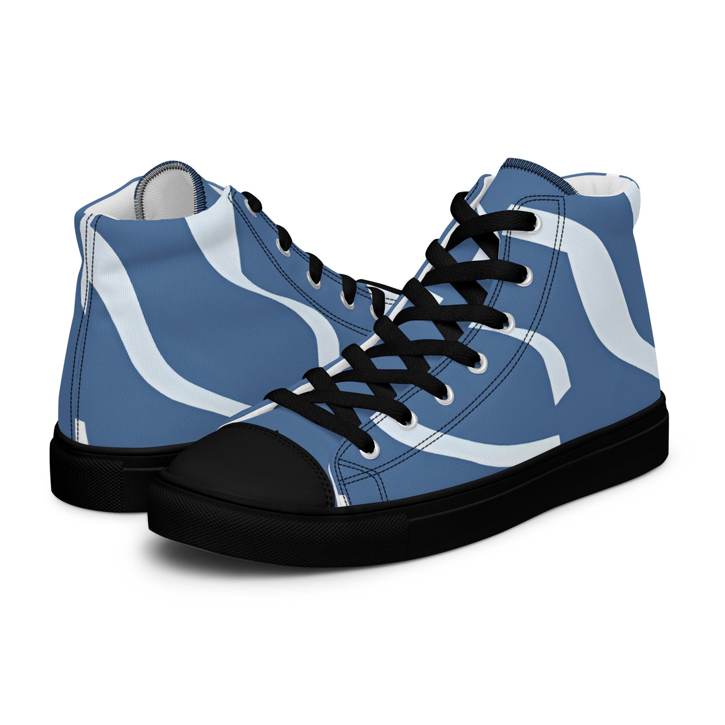 Men’s high top canvas shoes