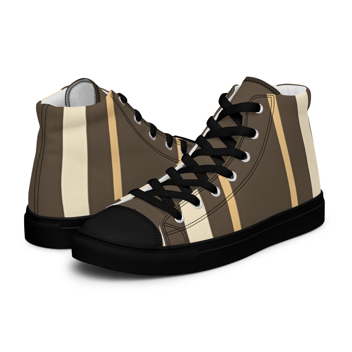 Men’s high top canvas shoes