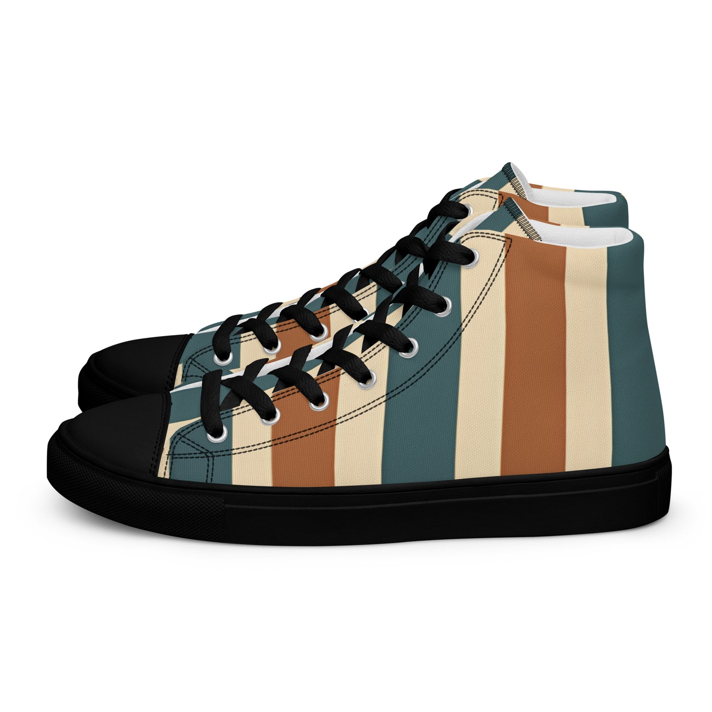 Men’s high top canvas shoes