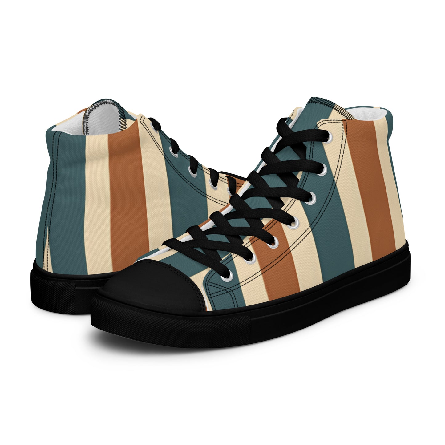 Men’s high top canvas shoes