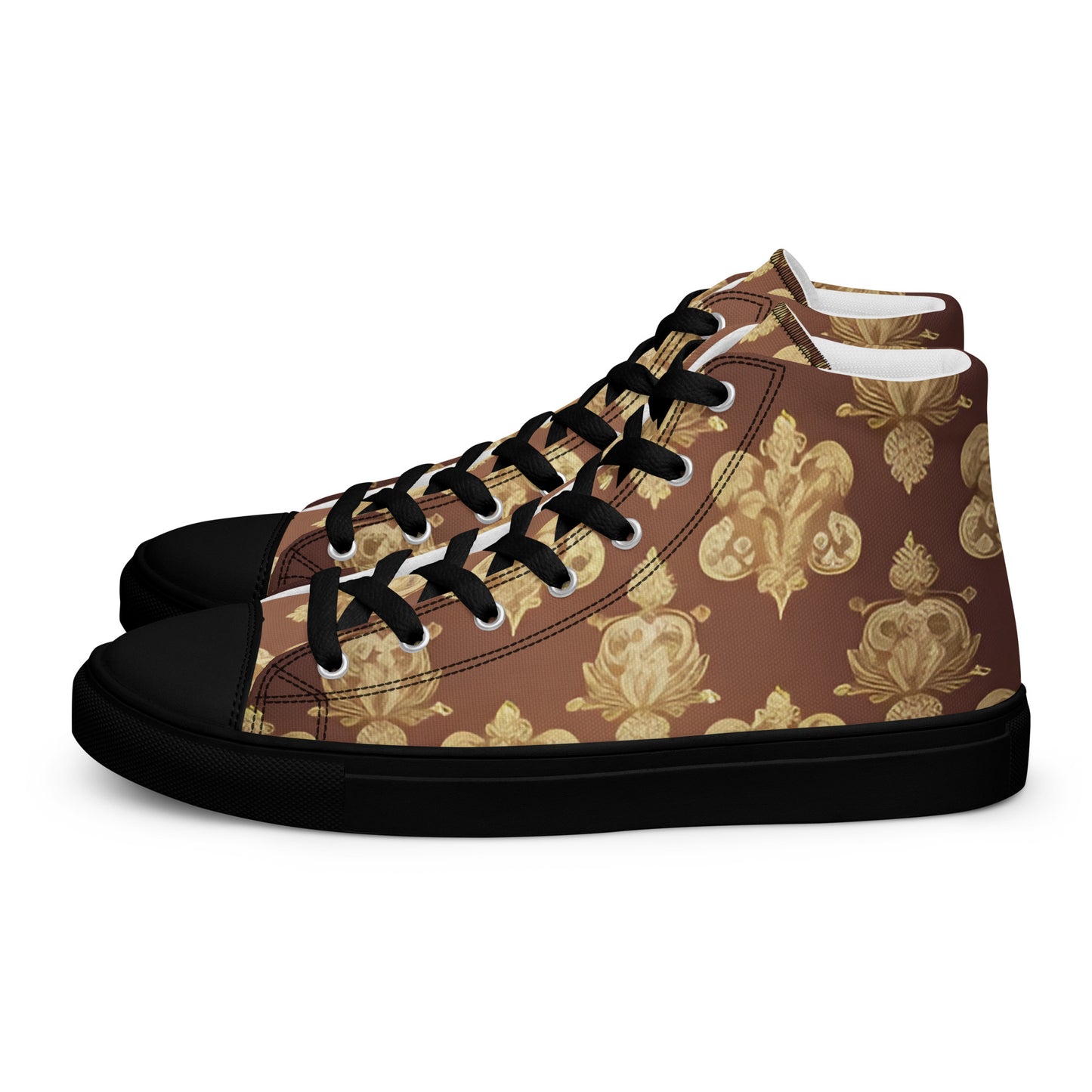 Men’s high top canvas shoes