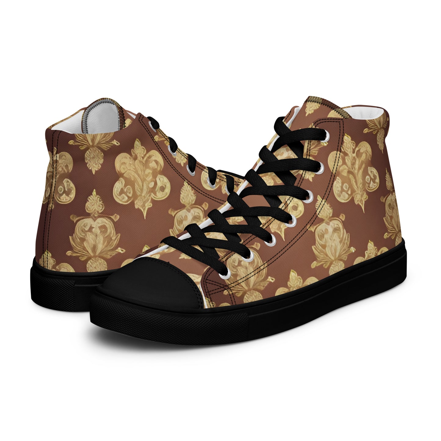 Men’s high top canvas shoes