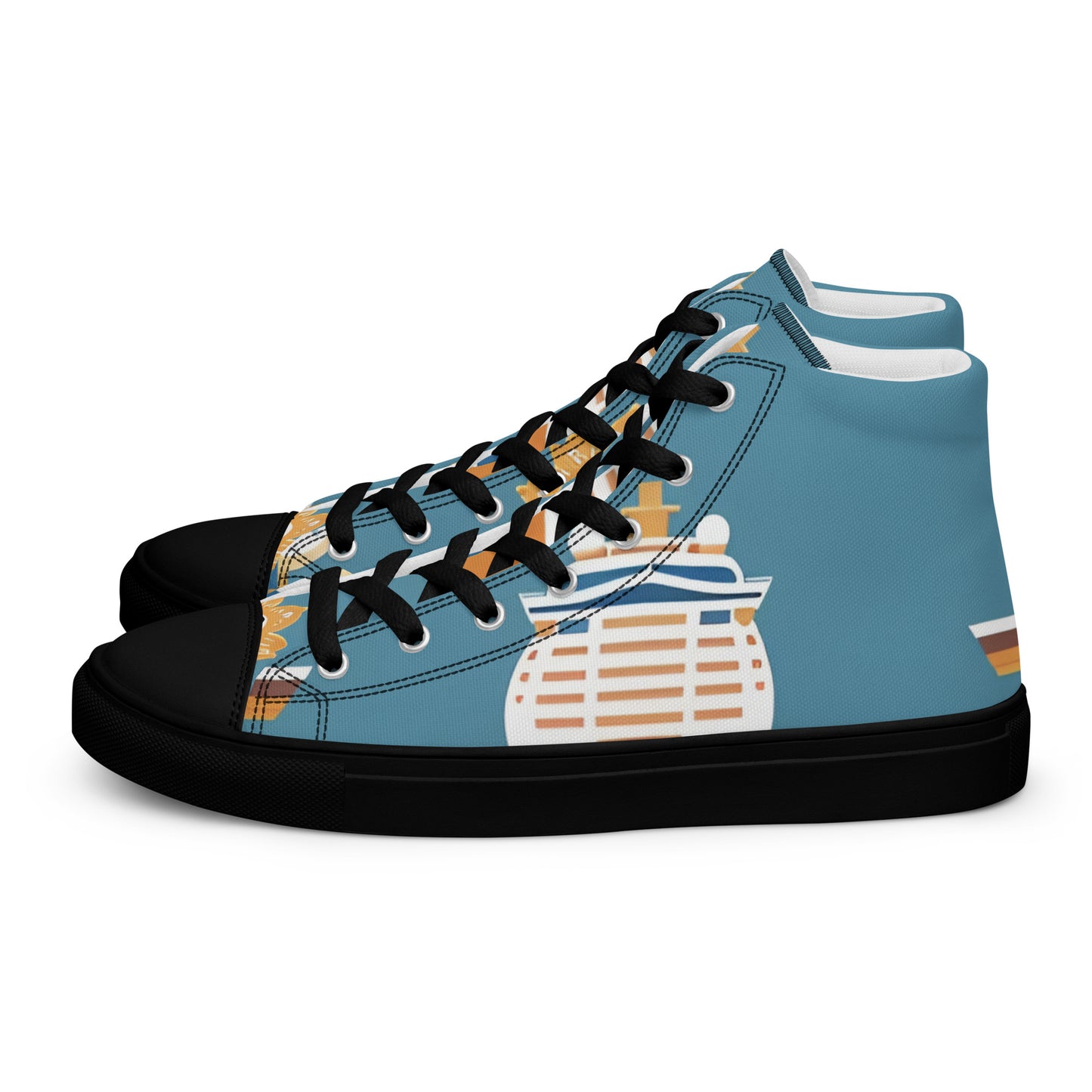 Men’s high top canvas shoes