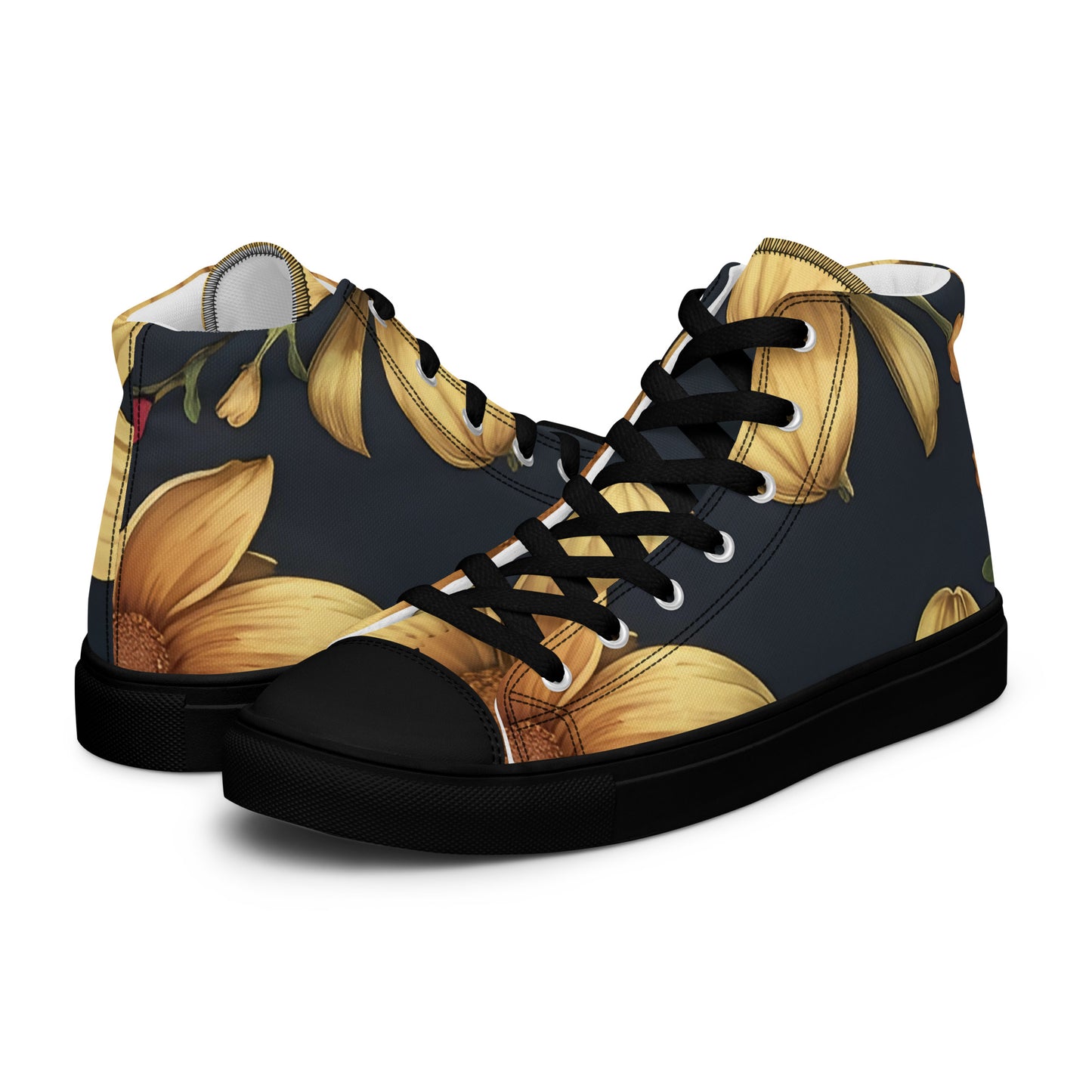 Men’s high top canvas shoes