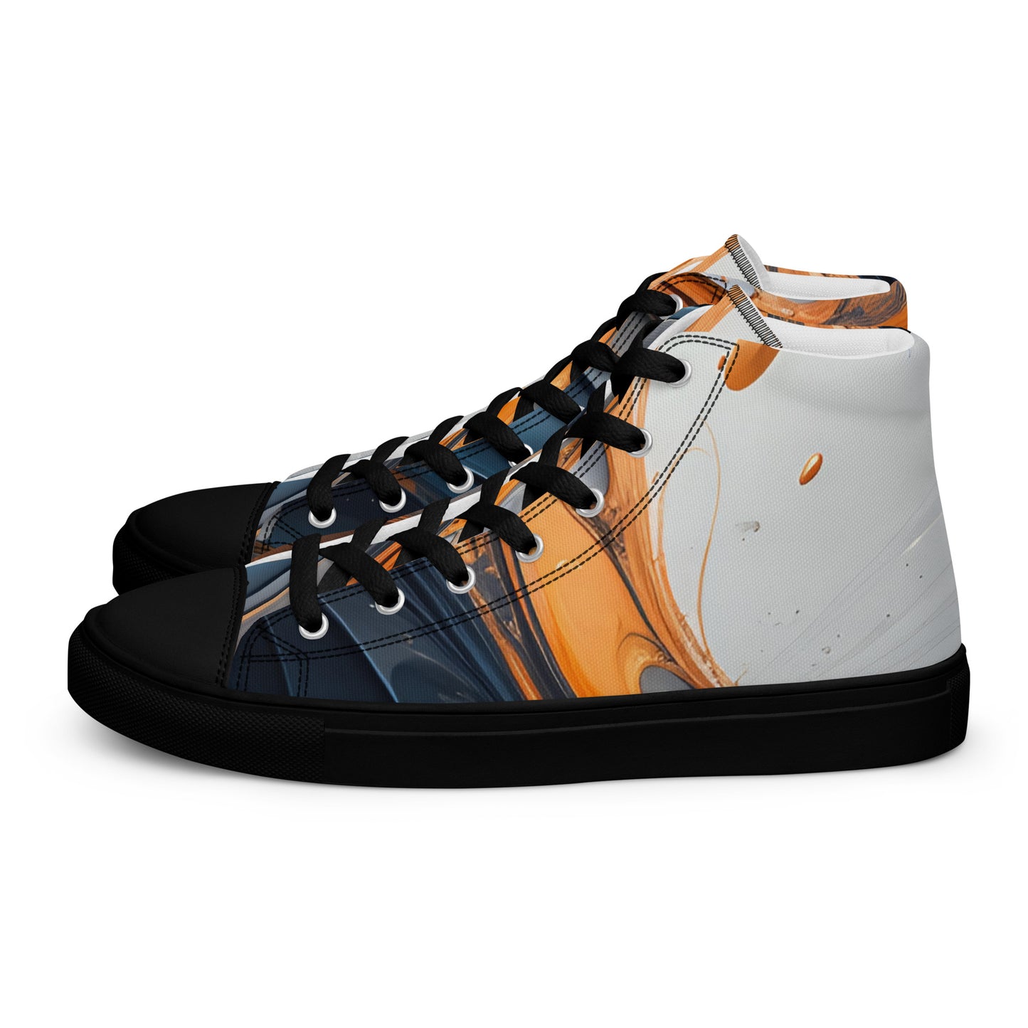 Men’s high top canvas shoes