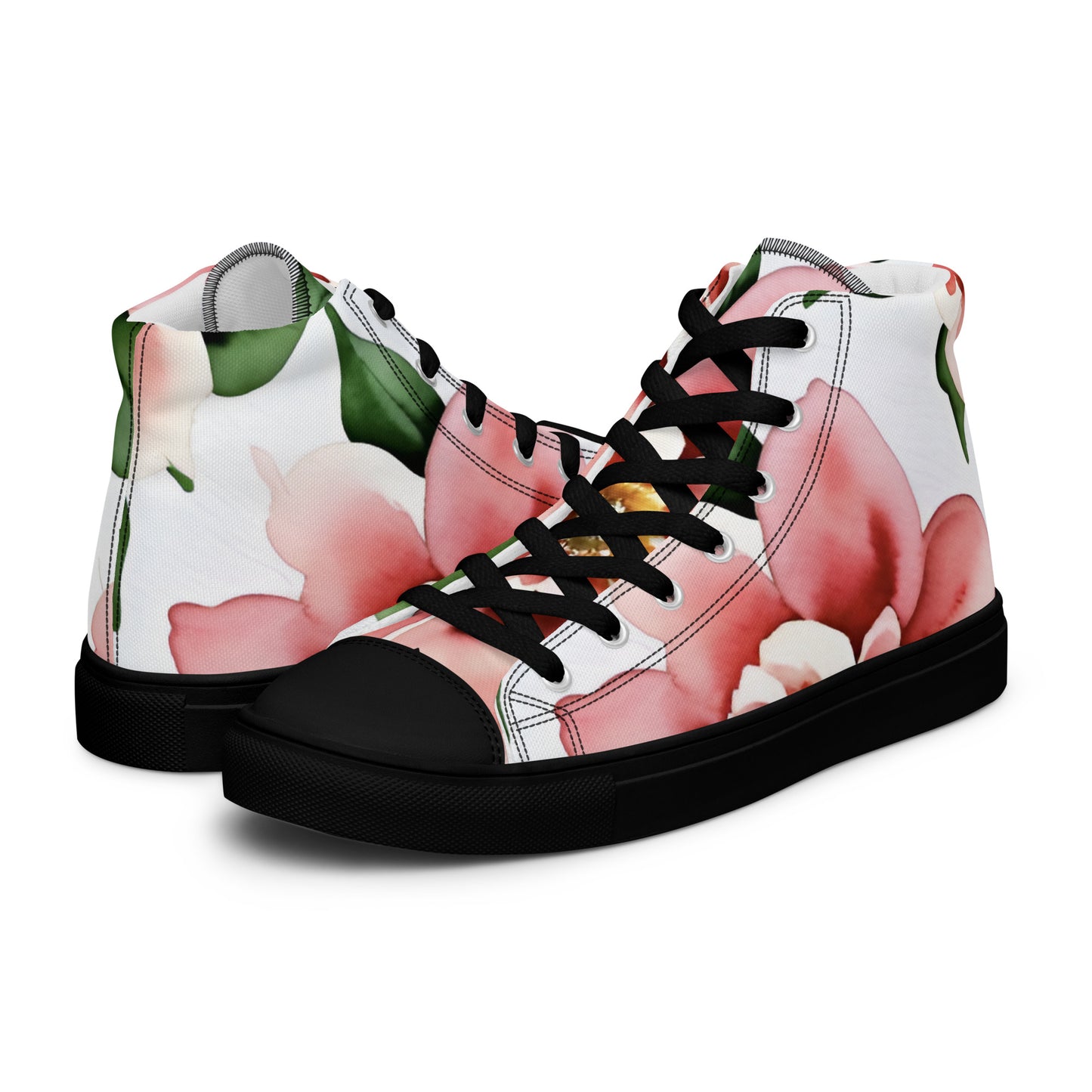 Men’s high top canvas shoes