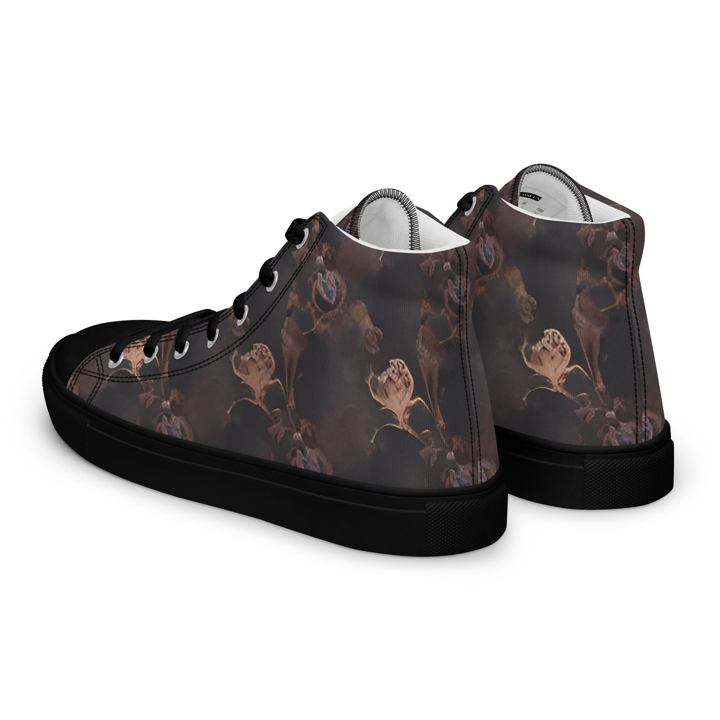 Men’s high top canvas shoes