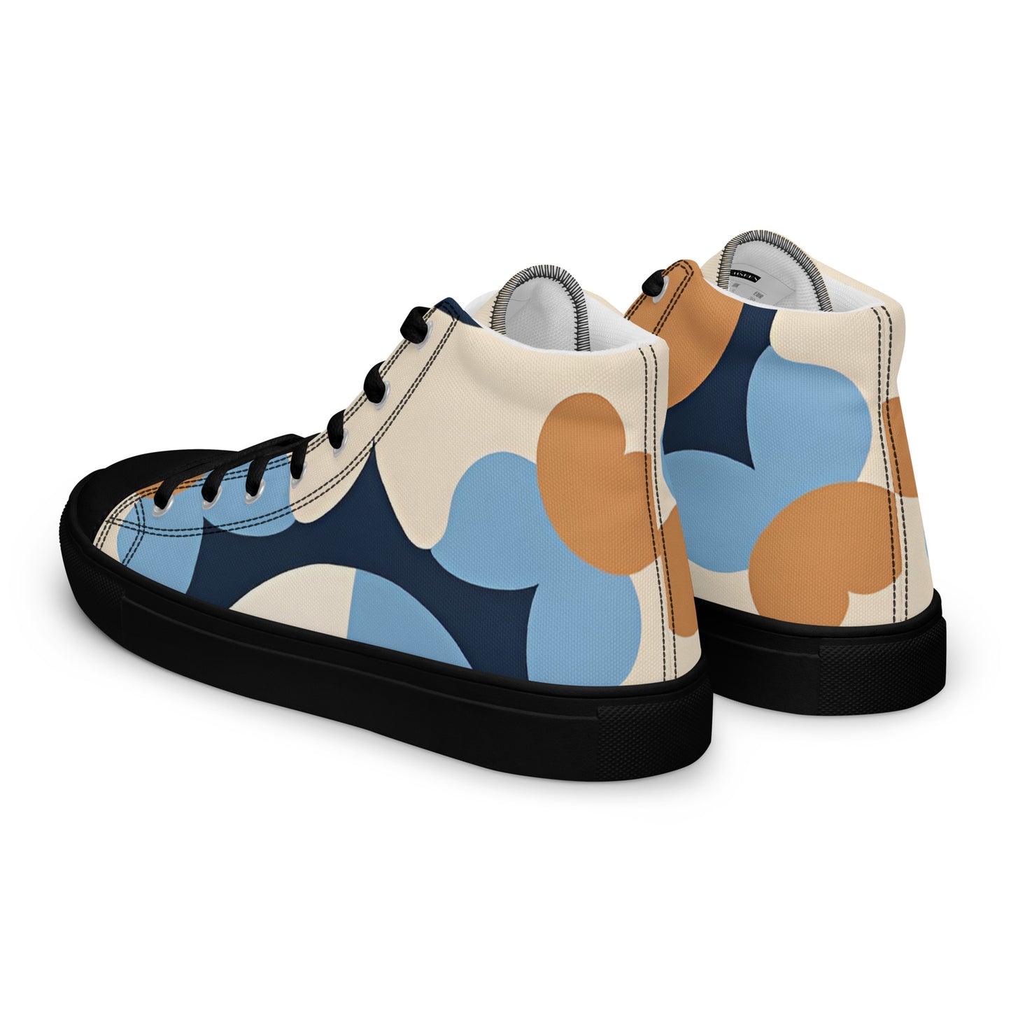 Men’s high top canvas shoes