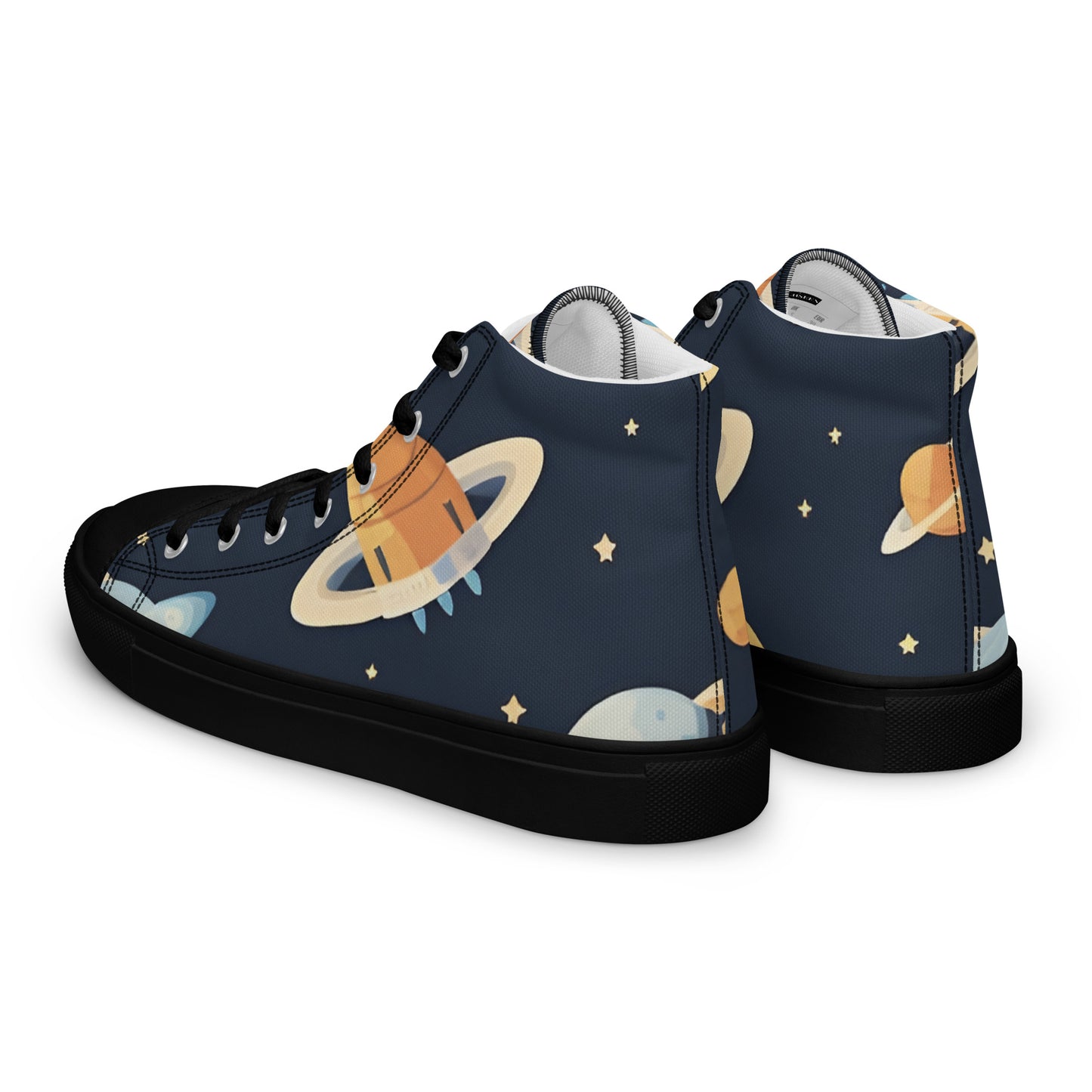 Men’s high top canvas shoes