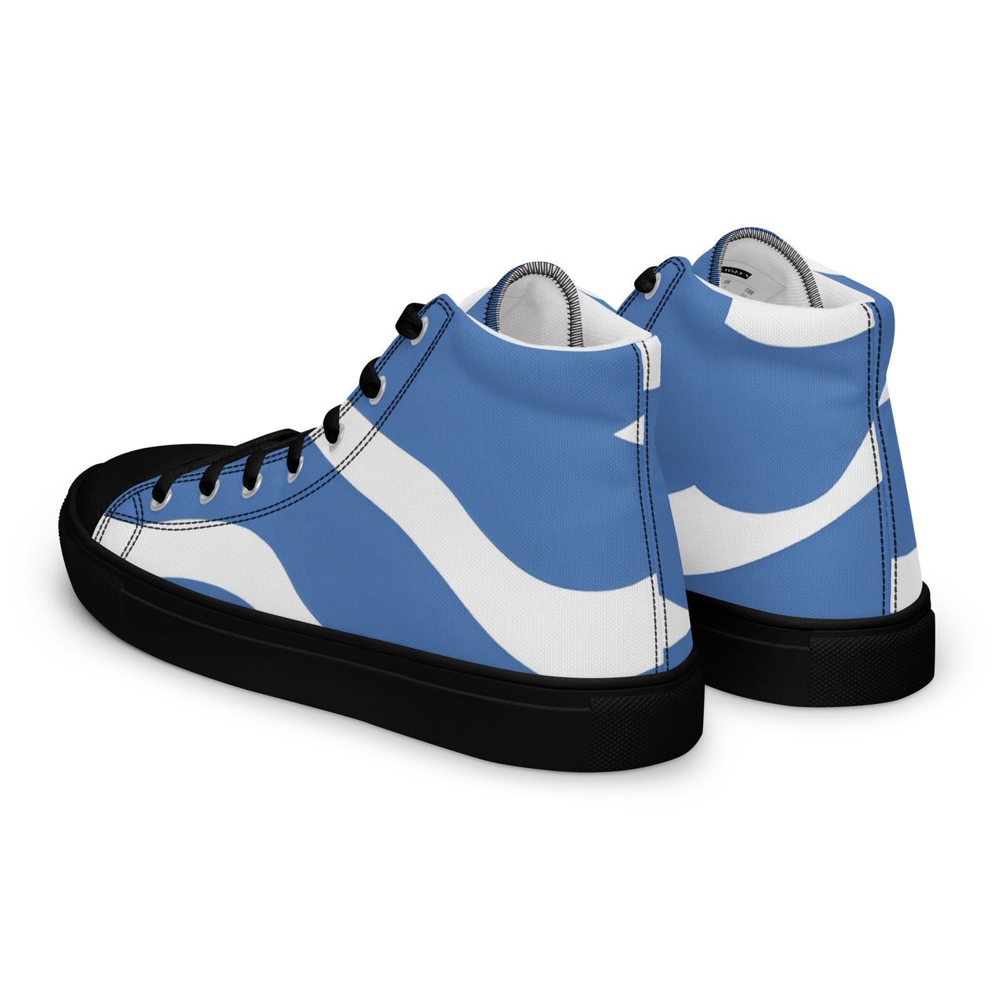 Men’s high top canvas shoes