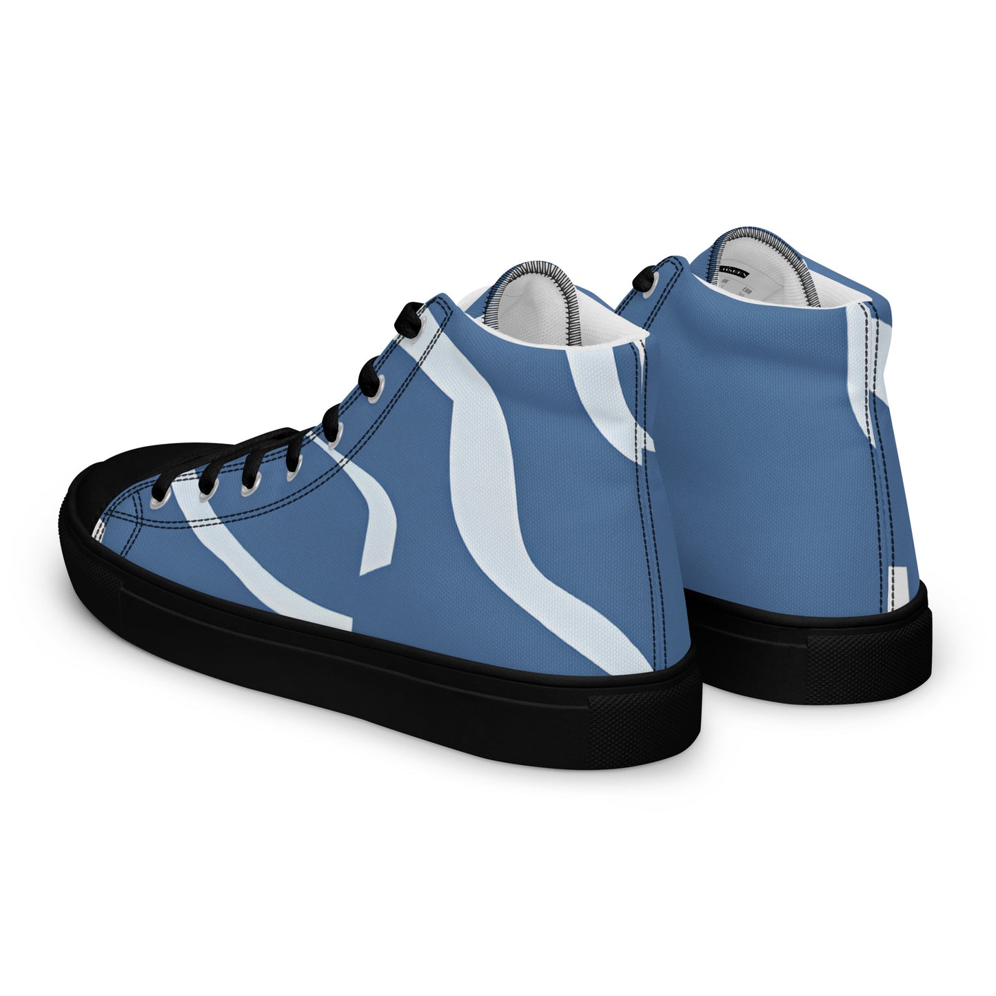 Men’s high top canvas shoes