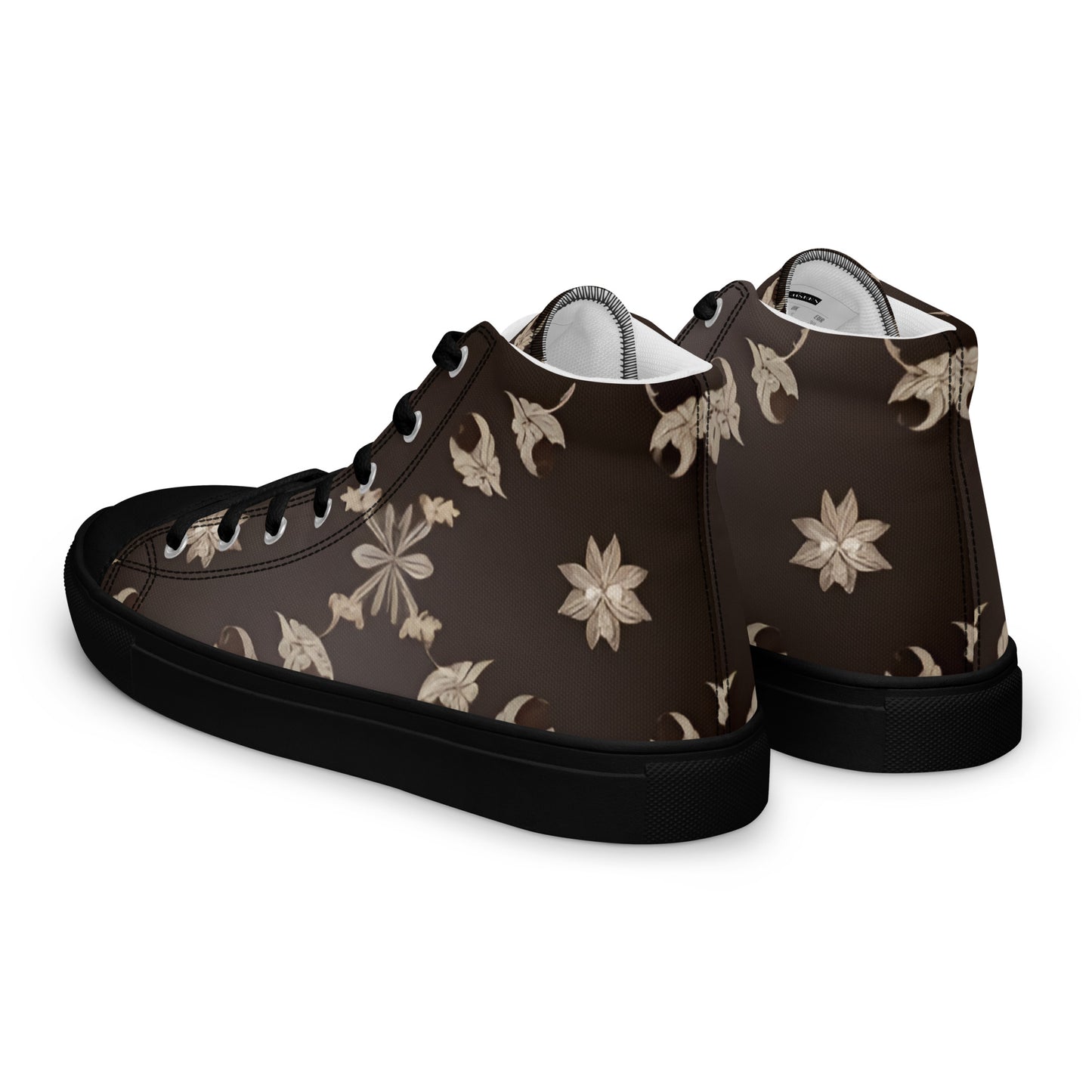 Men’s high top canvas shoes