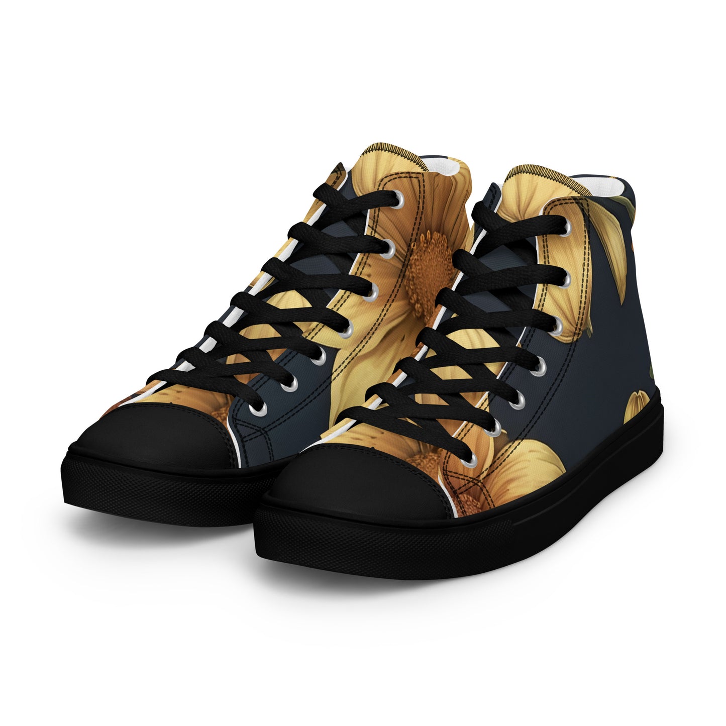 Men’s high top canvas shoes