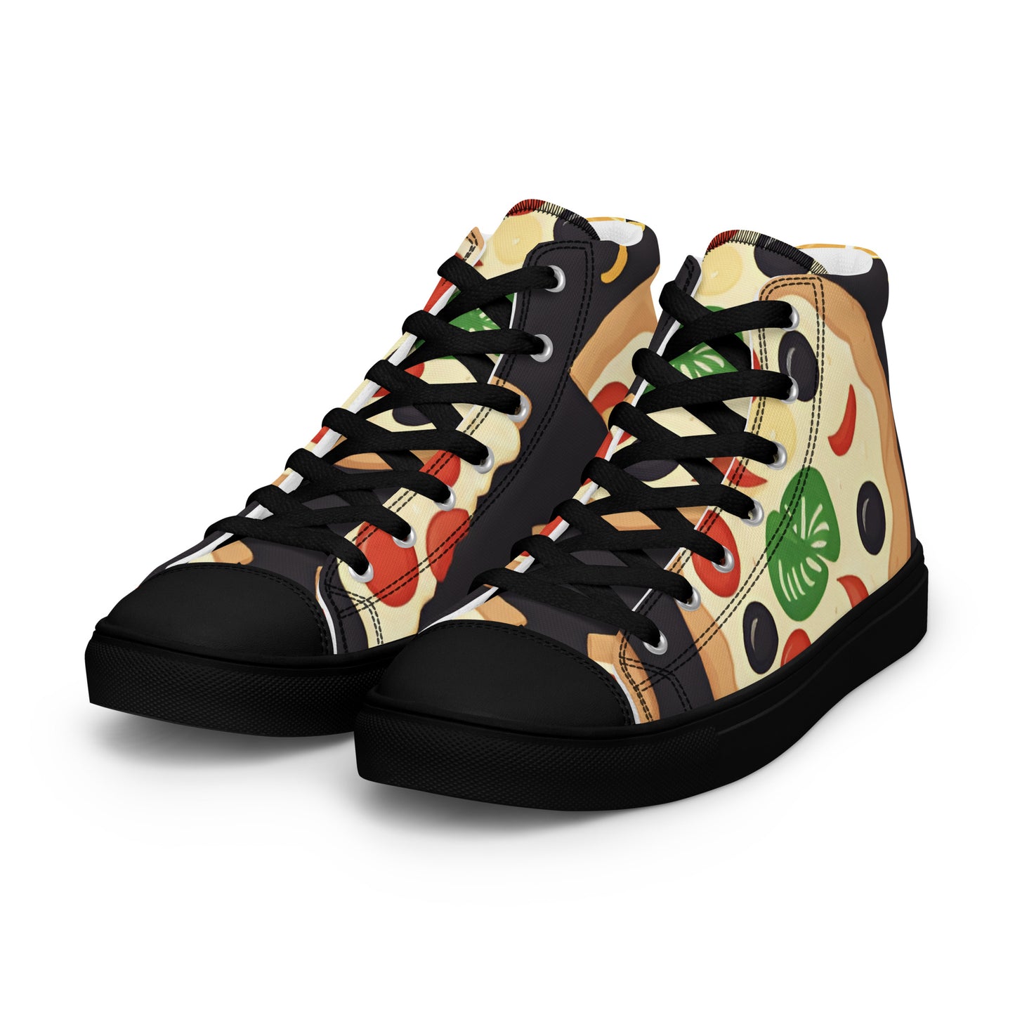 Men’s high top canvas shoes