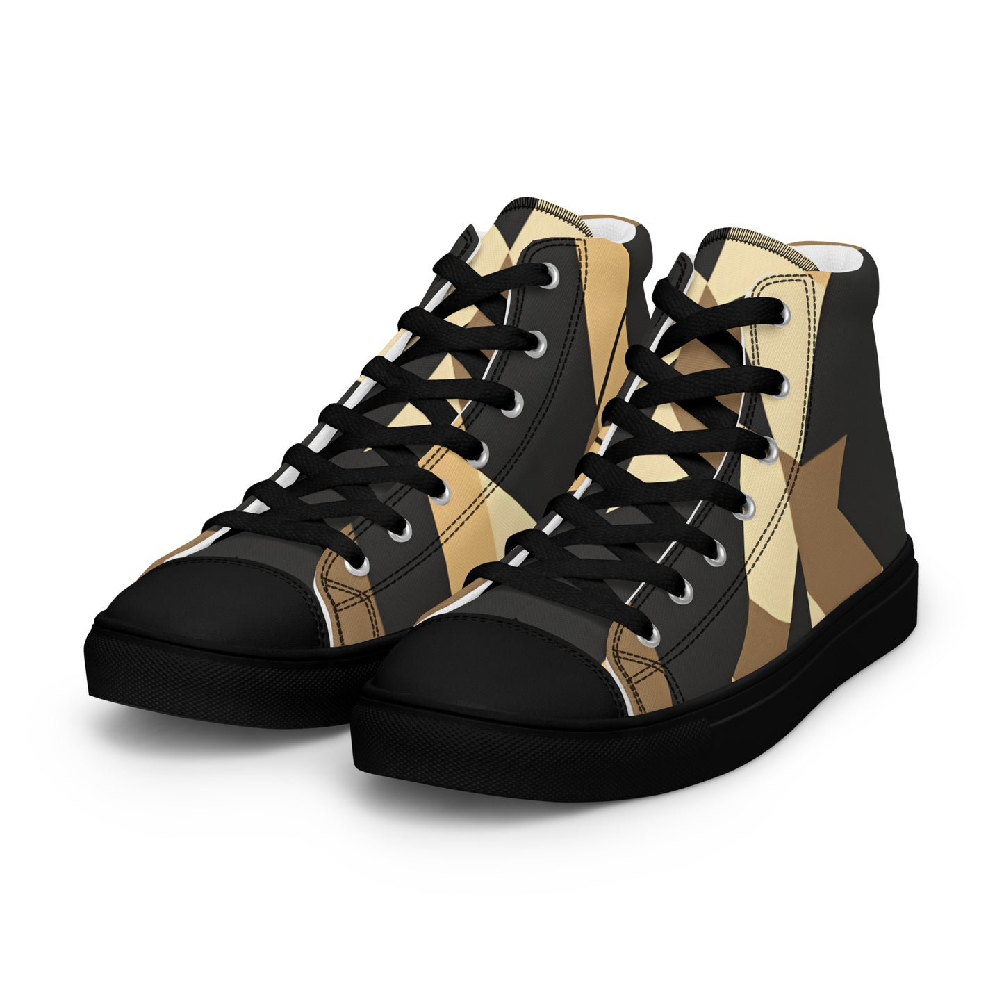 Men’s high top canvas shoes