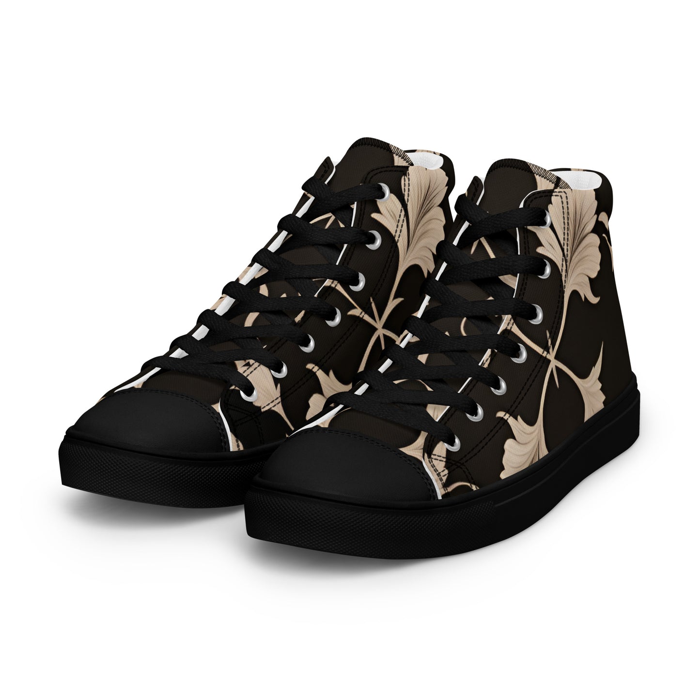 Men’s high top canvas shoes