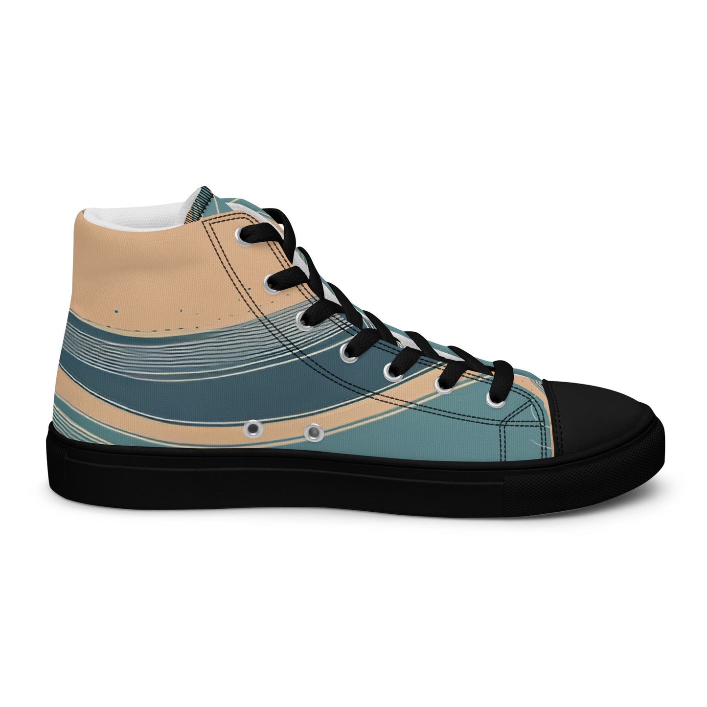 Men’s high top canvas shoes