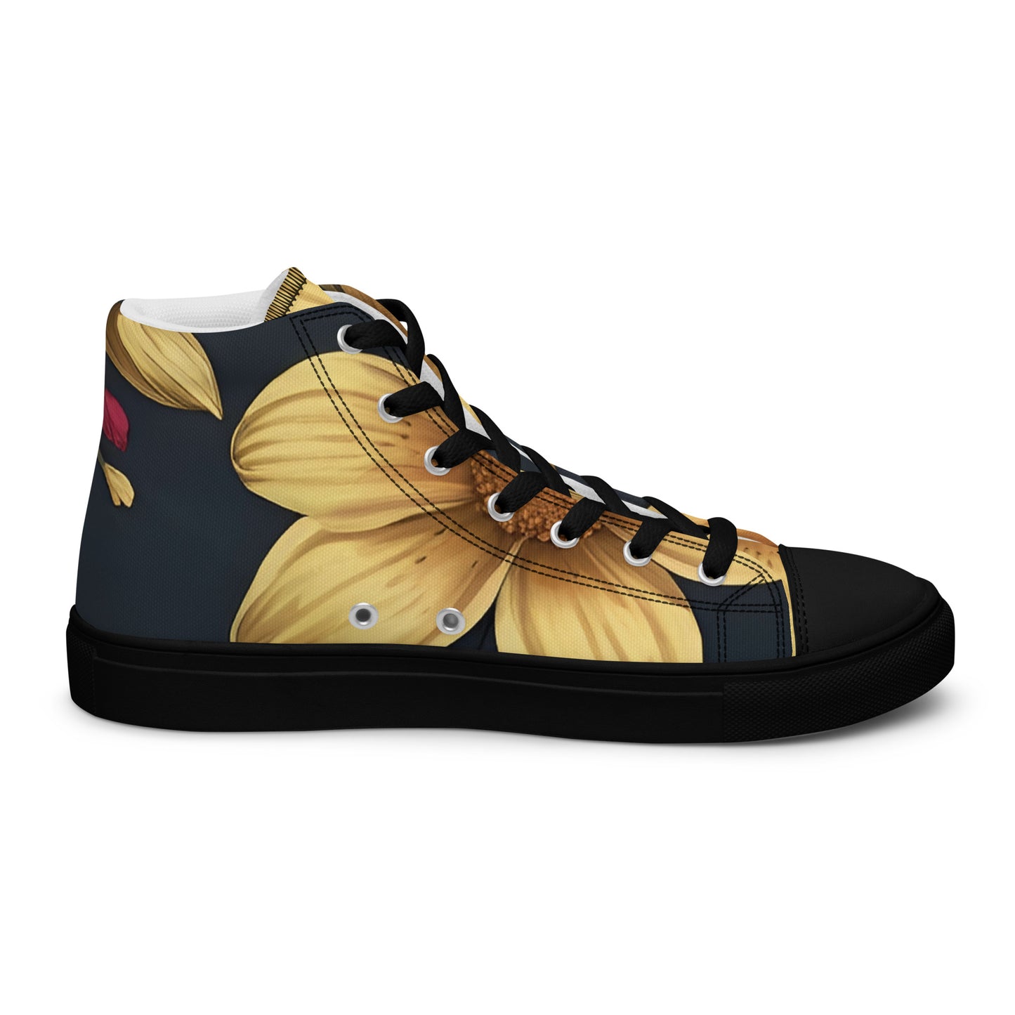 Men’s high top canvas shoes