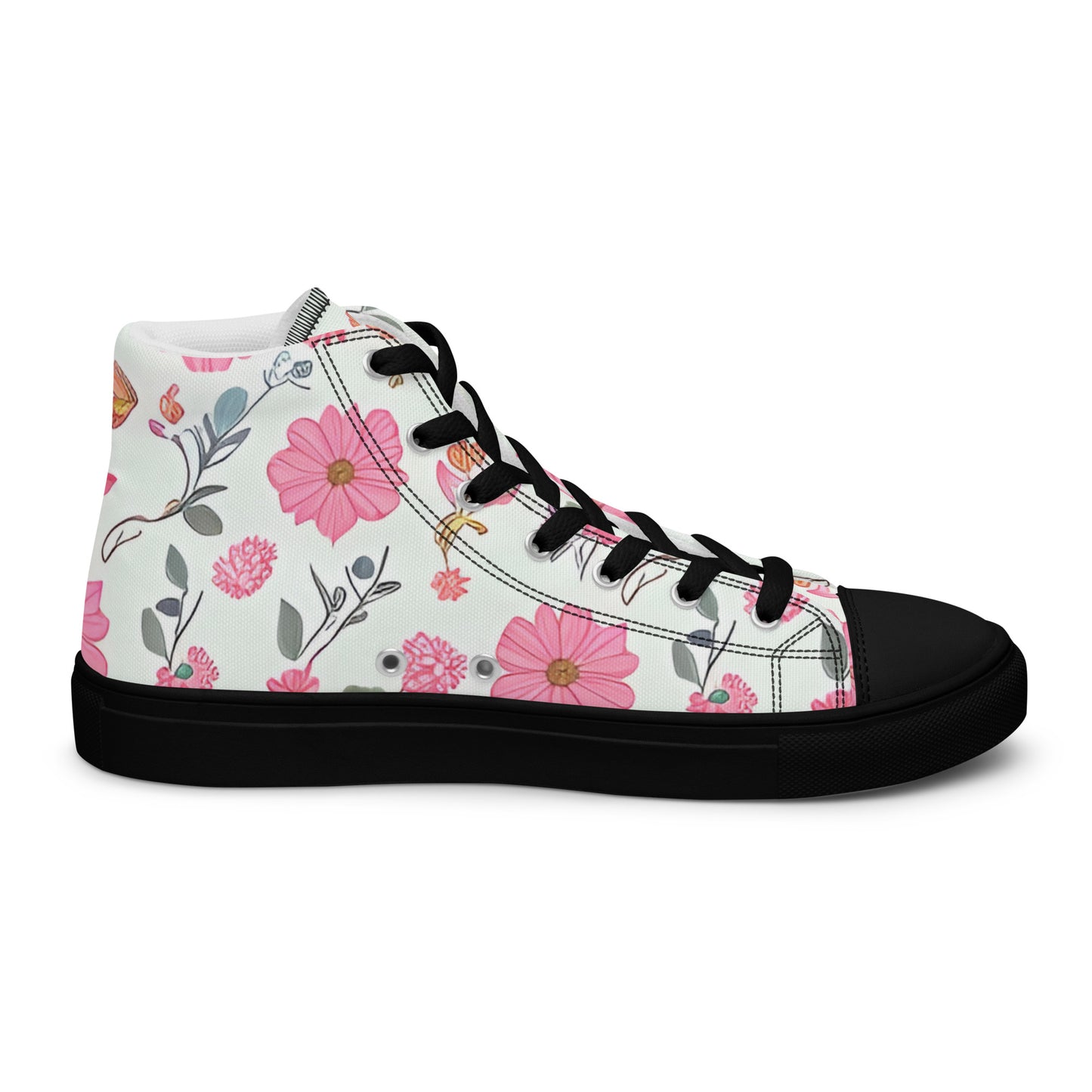 Men’s high top canvas shoes