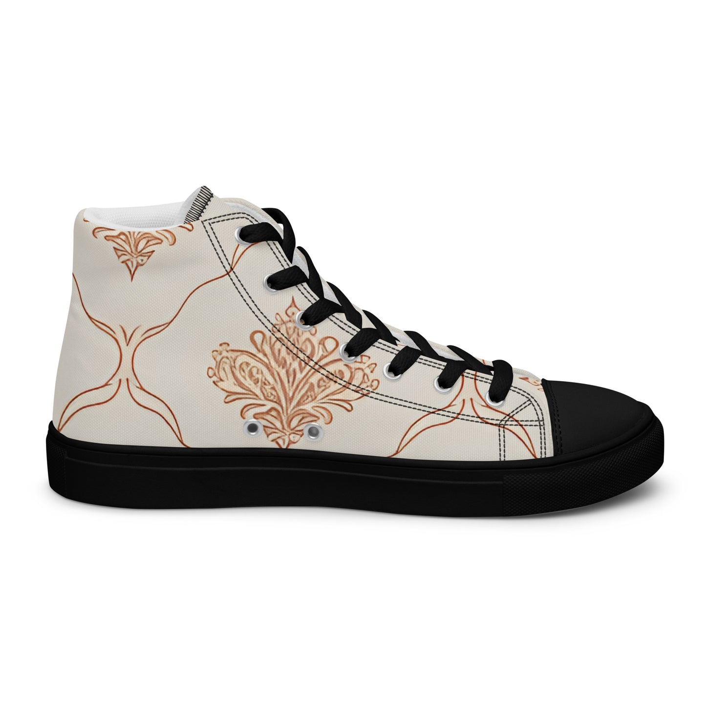 Men’s high top canvas shoes