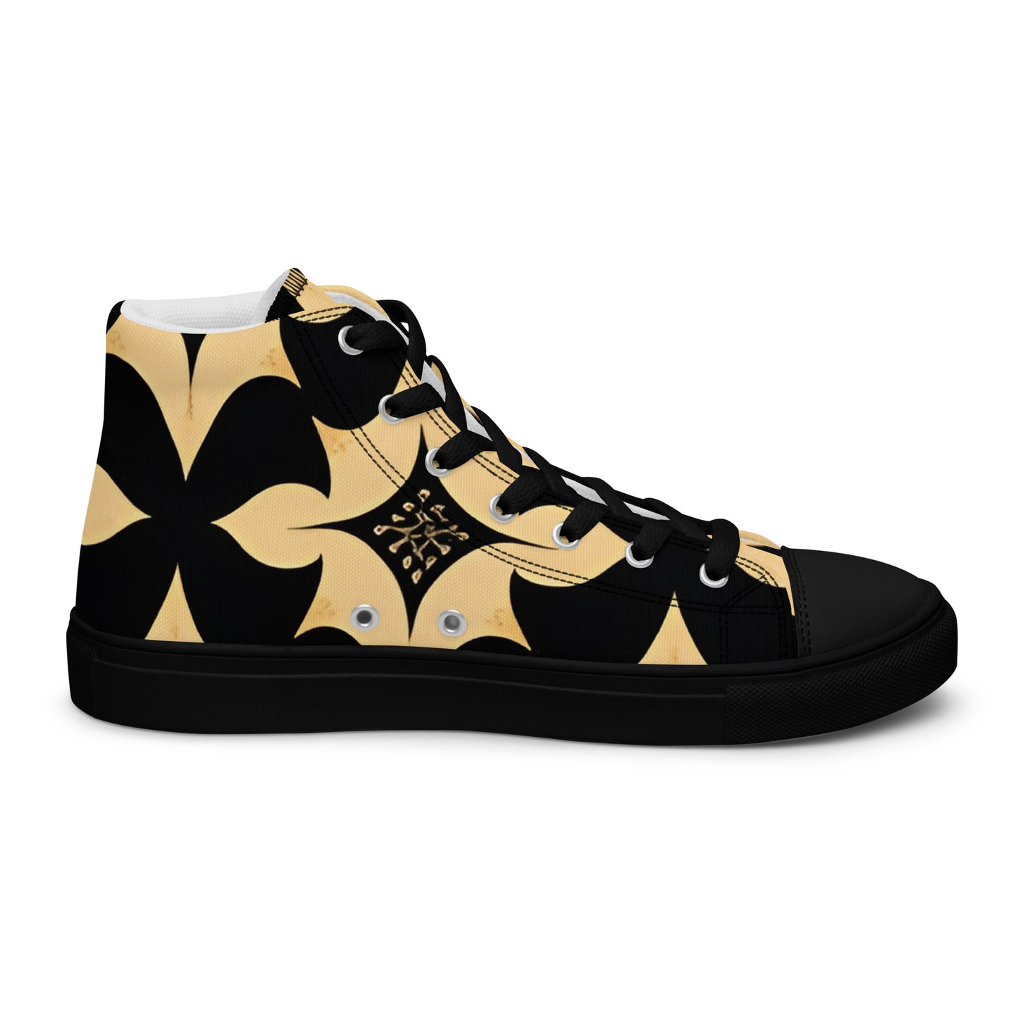 Men’s high top canvas shoes