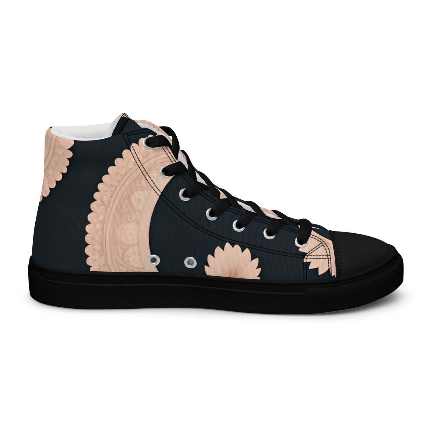 Men’s high top canvas shoes